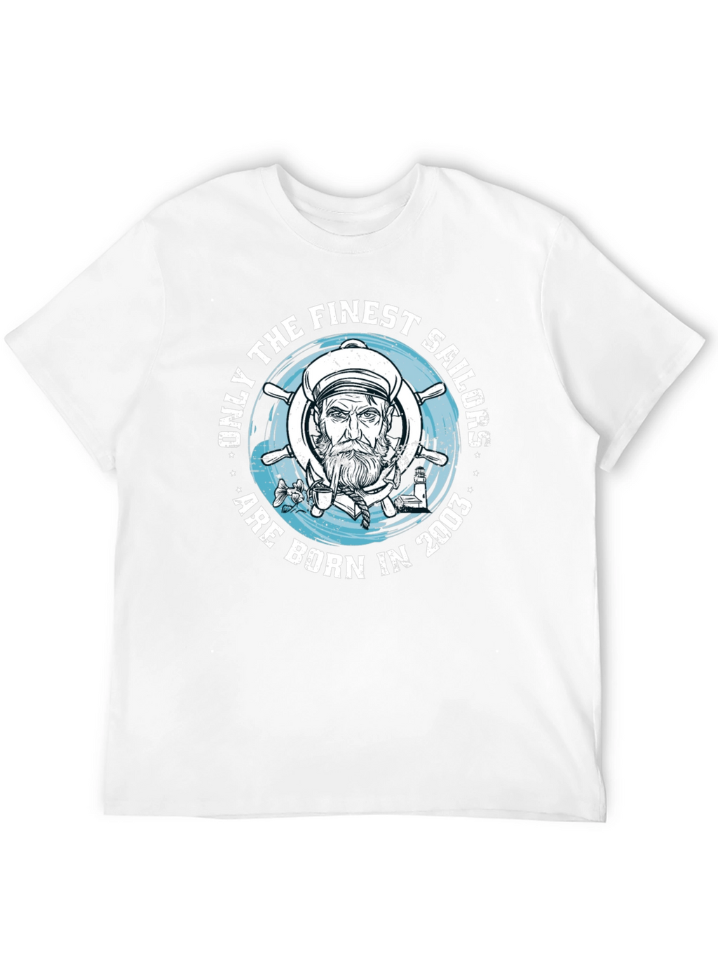Finest Sailors Born in 2003 Black T-Shirt