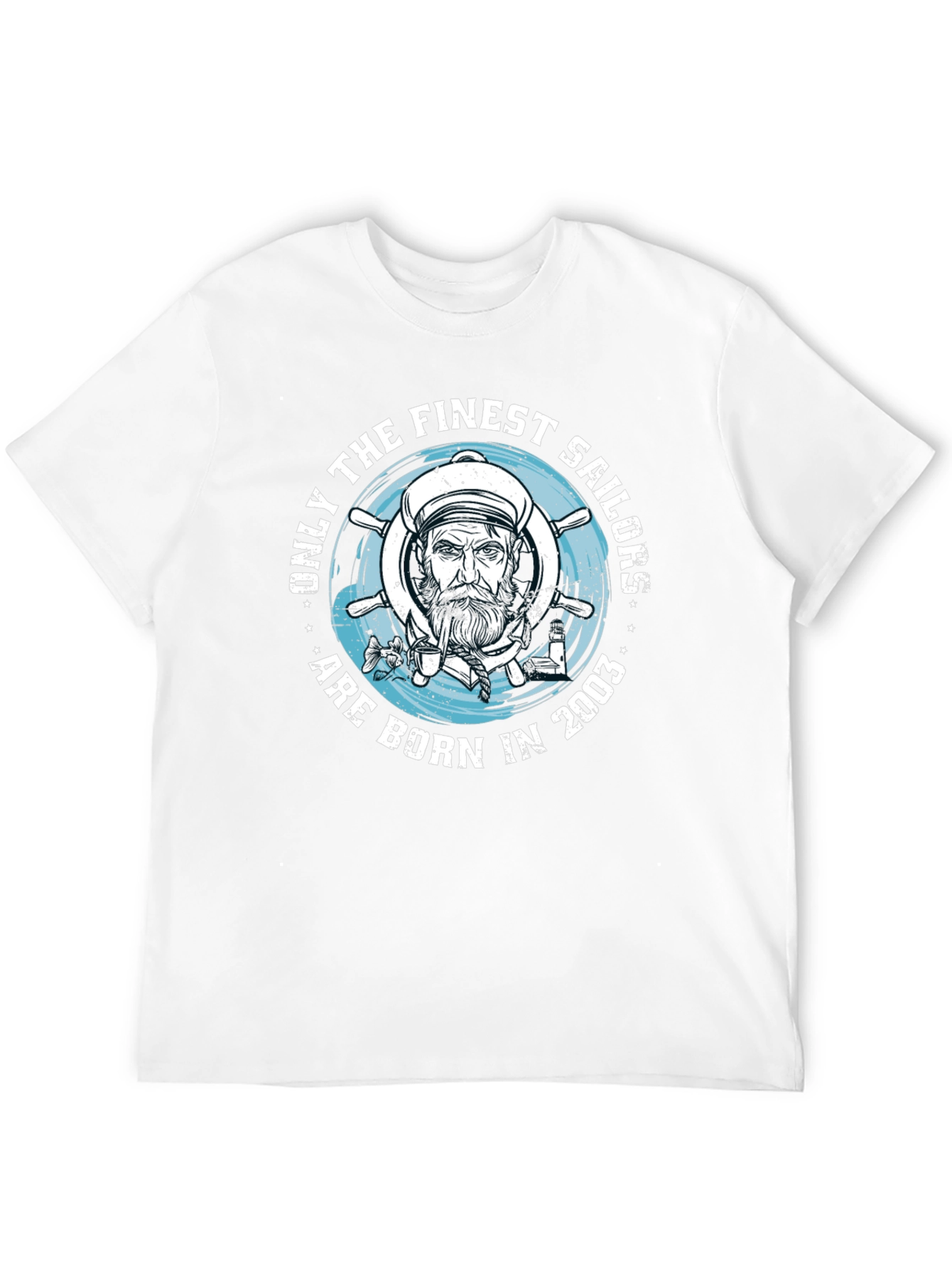 Finest Sailors Born in 2003 Black T-Shirt