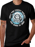 Finest Sailors Born in 2003 Black T-Shirt