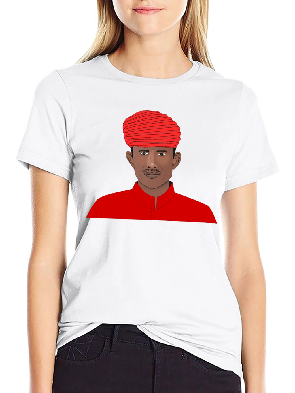 Indian Man Portrait T-Shirt