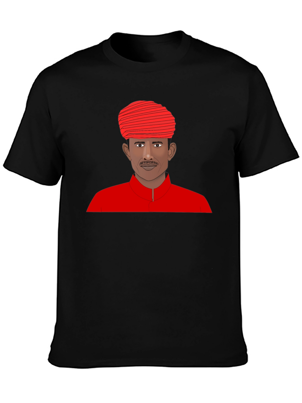 Indian Man Portrait T-Shirt