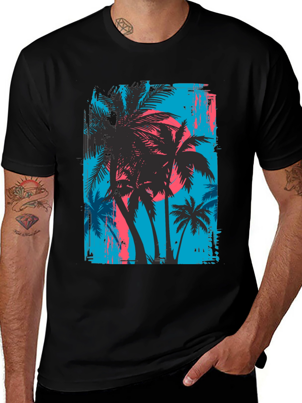 Tropical Sunset Graphic Tee