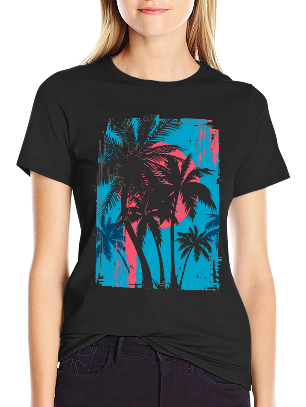 Tropical Sunset Graphic Tee