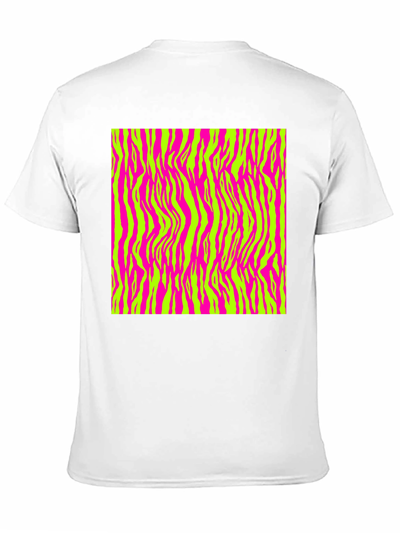 Vibrant Zebra Print T-Shirt
