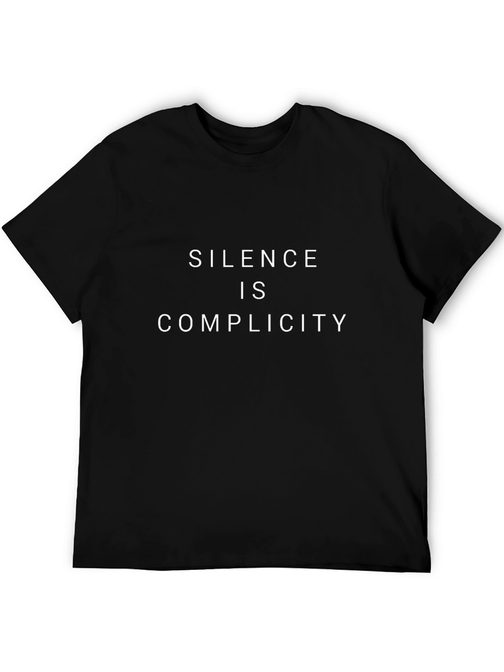 Silence is Complicity Graphic Tee - Black