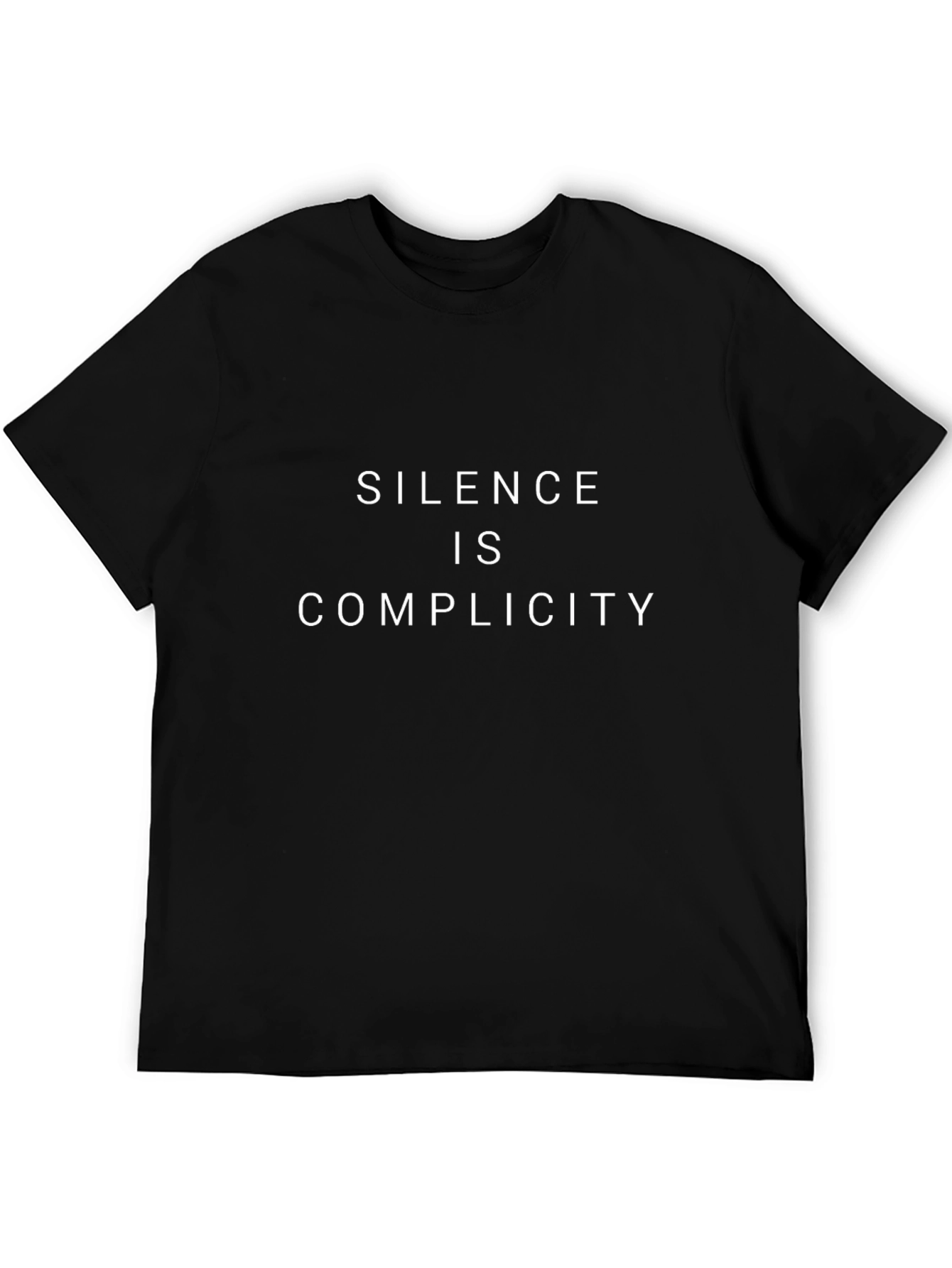 Silence is Complicity Graphic Tee - Black