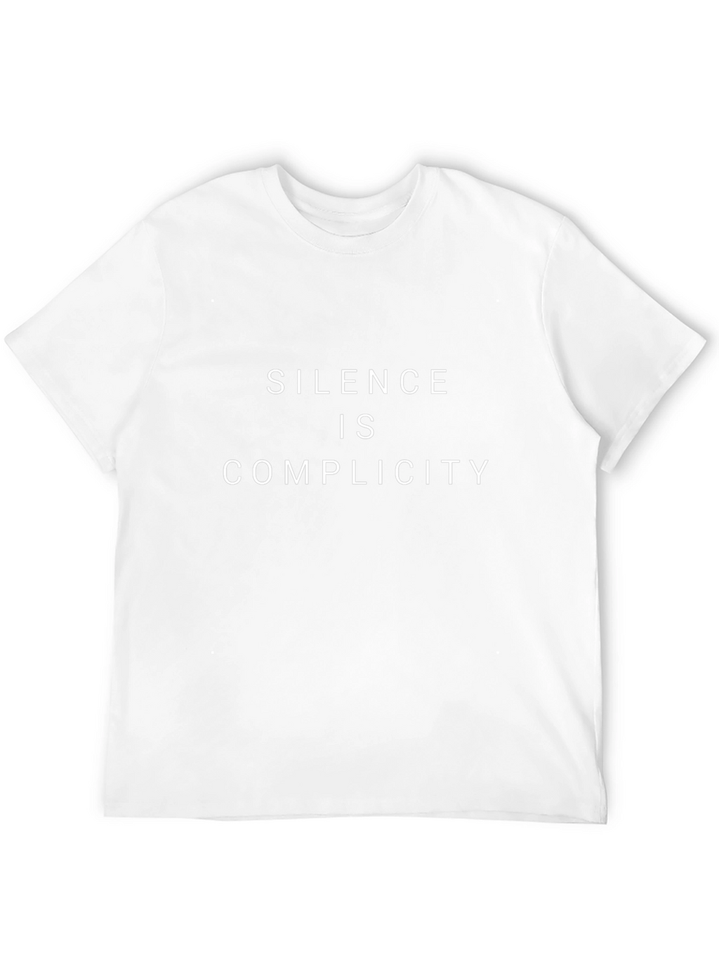 Silence is Complicity Graphic Tee - Black