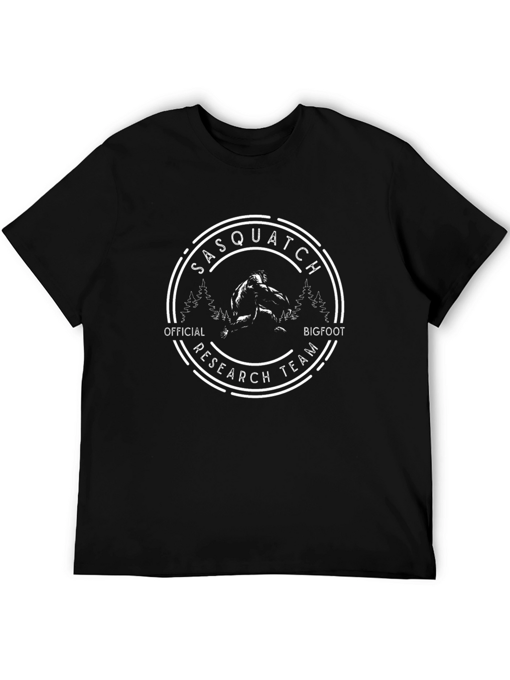 Sasquatch Research Team Black T-Shirt