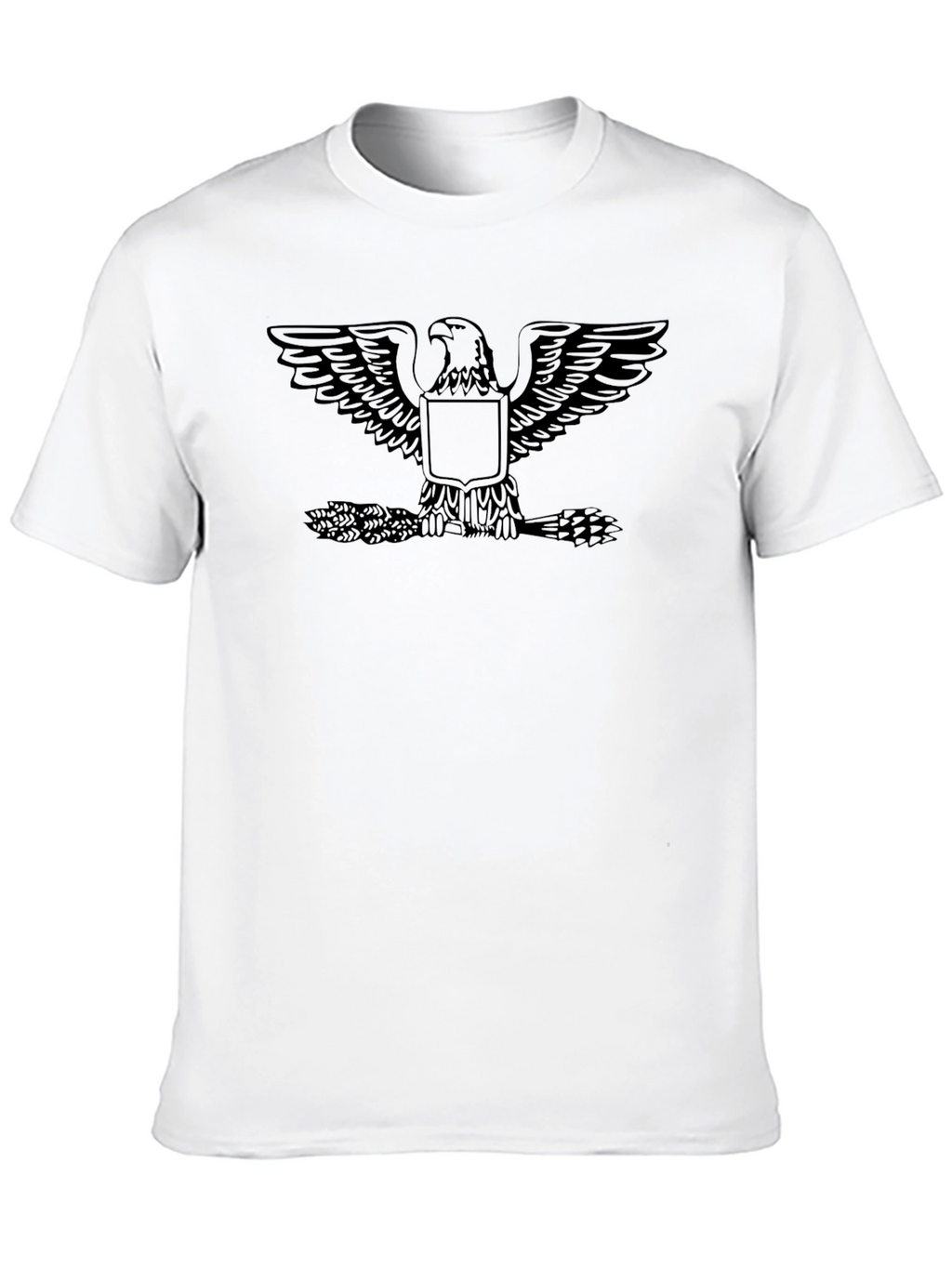 Eagle Crest Graphic T-Shirt - Mens Black Tee