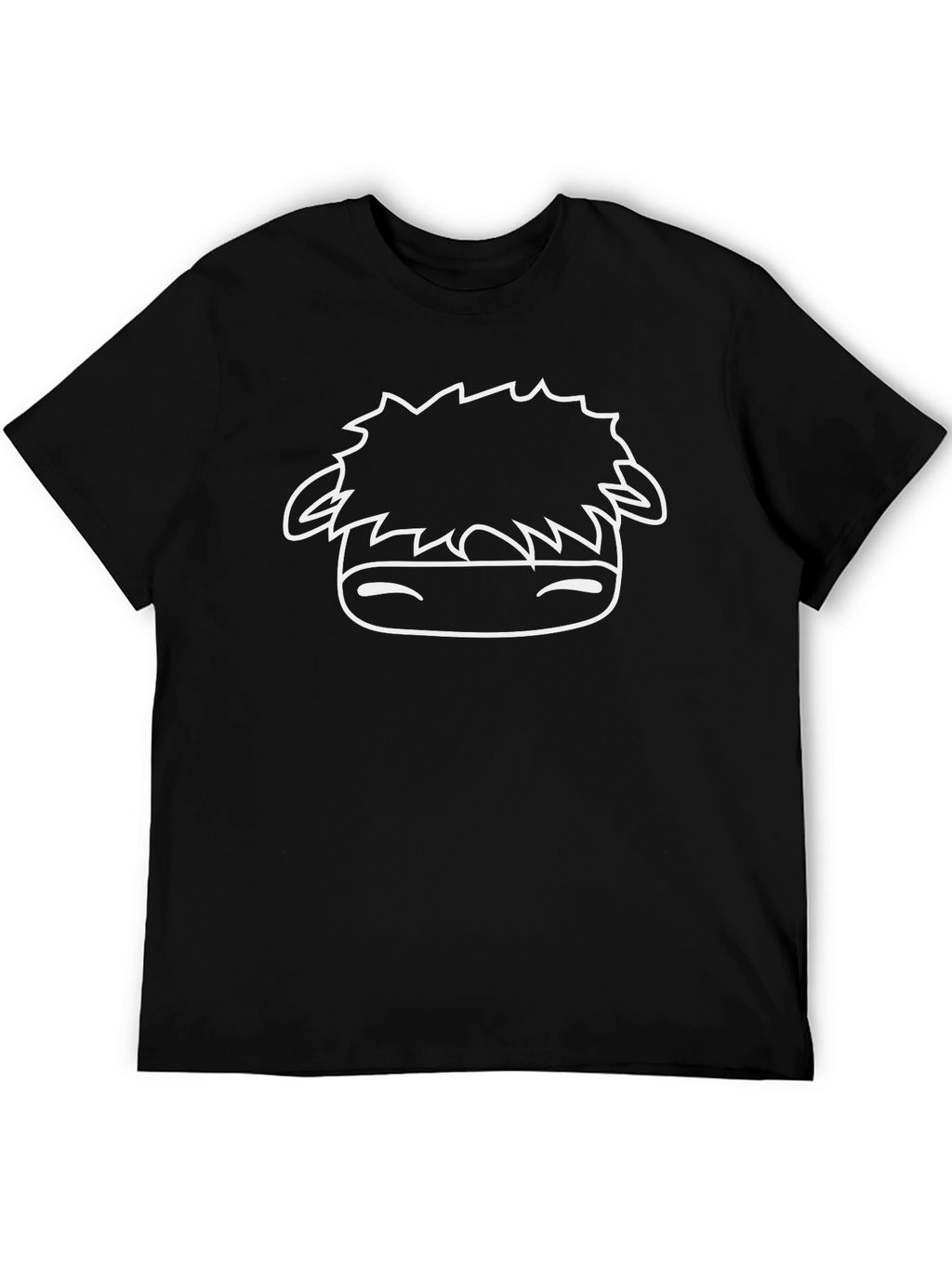 Anime Kawaii Graphic Tee - Black