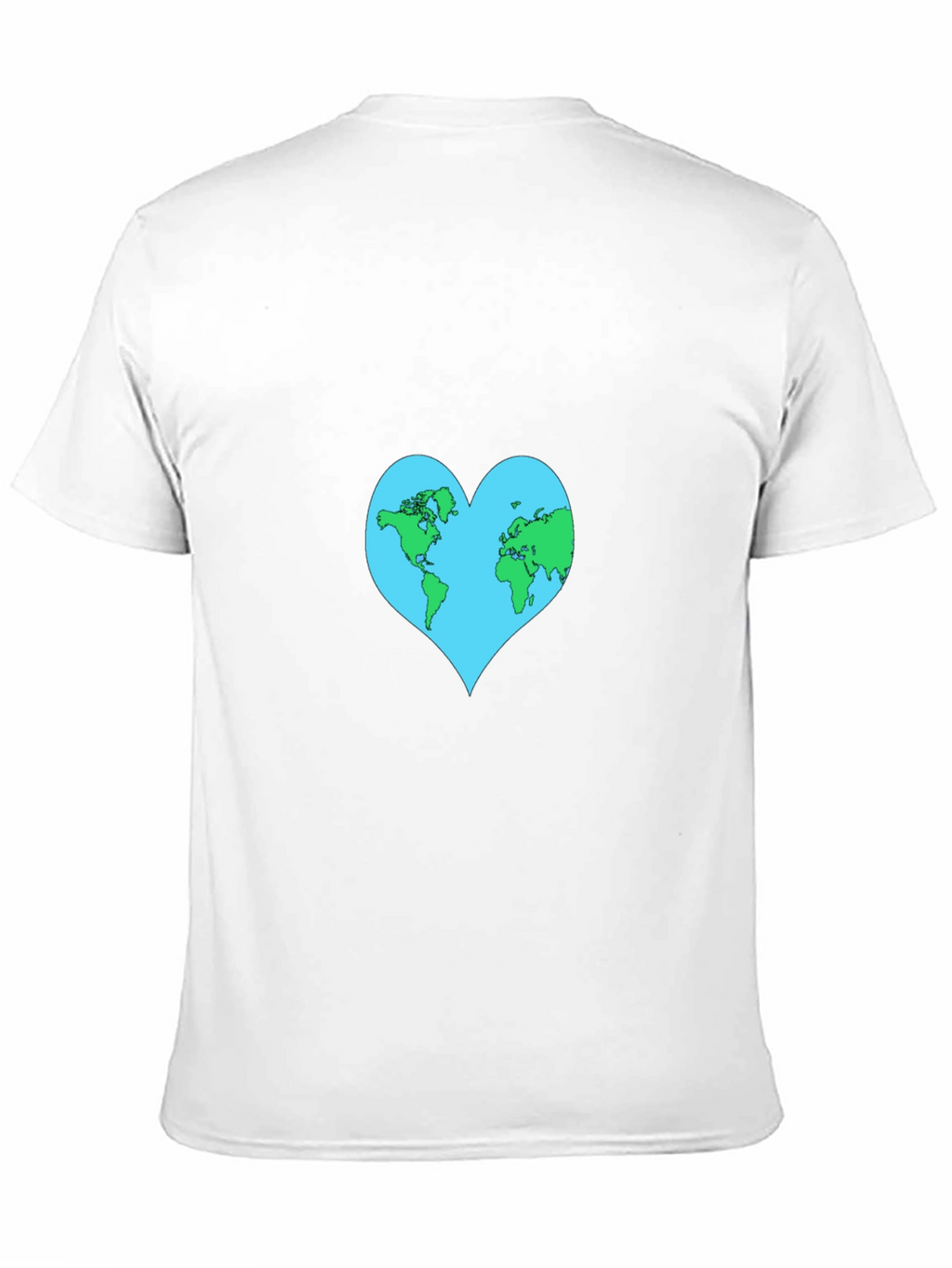 Earth Heart Graphic Tee - Black