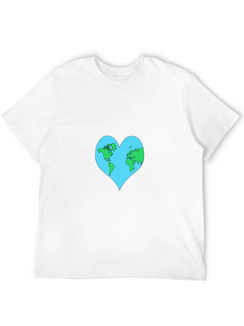 Earth Heart Graphic Tee - Black