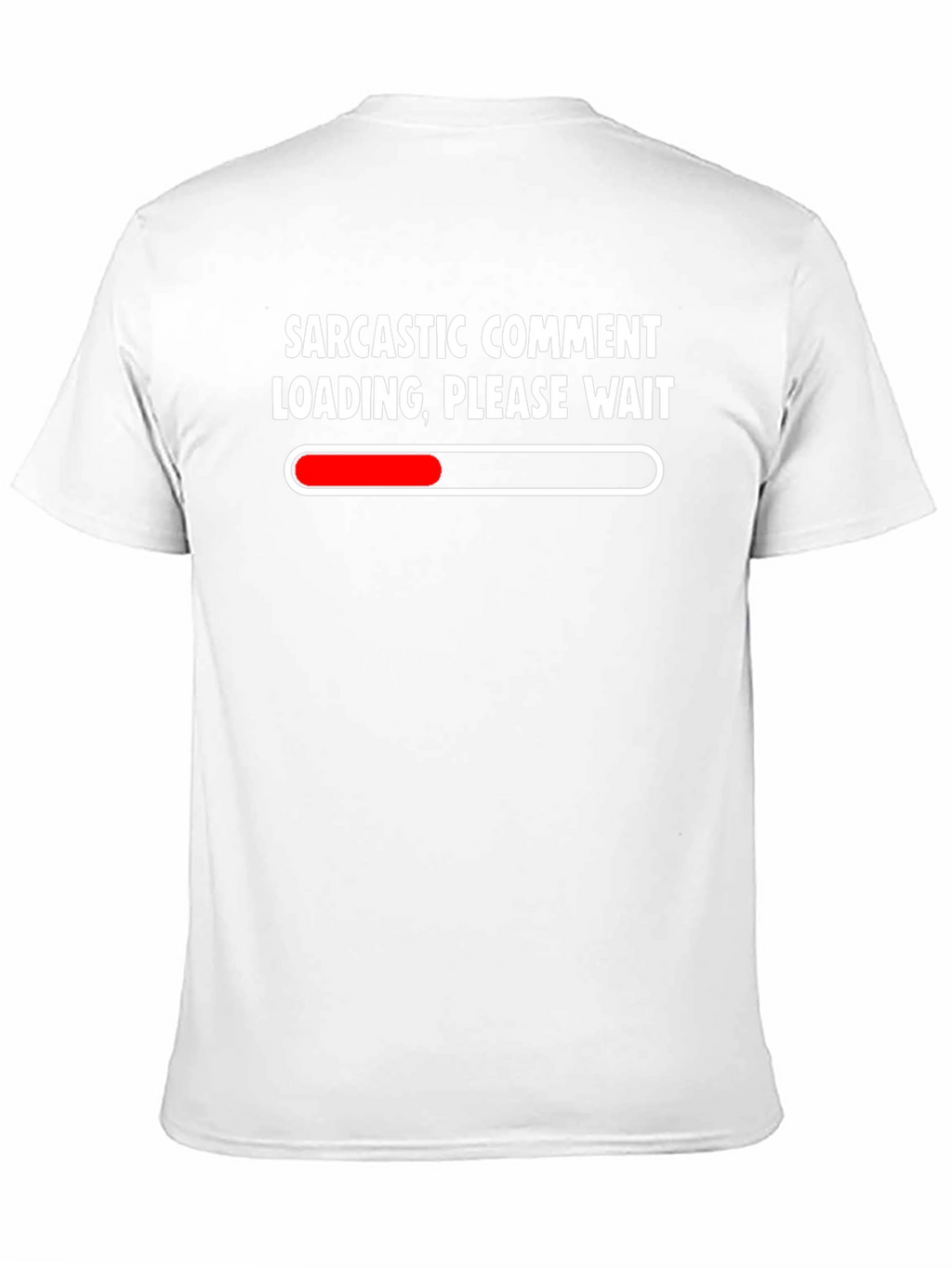Sarcastic Comment Loading Black T-Shirt