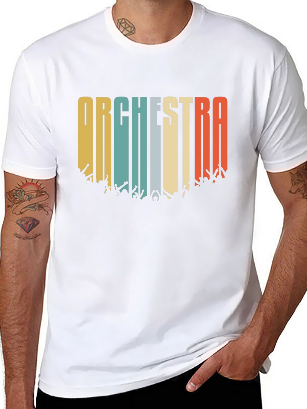Orchestra Retro Graphic T-Shirt