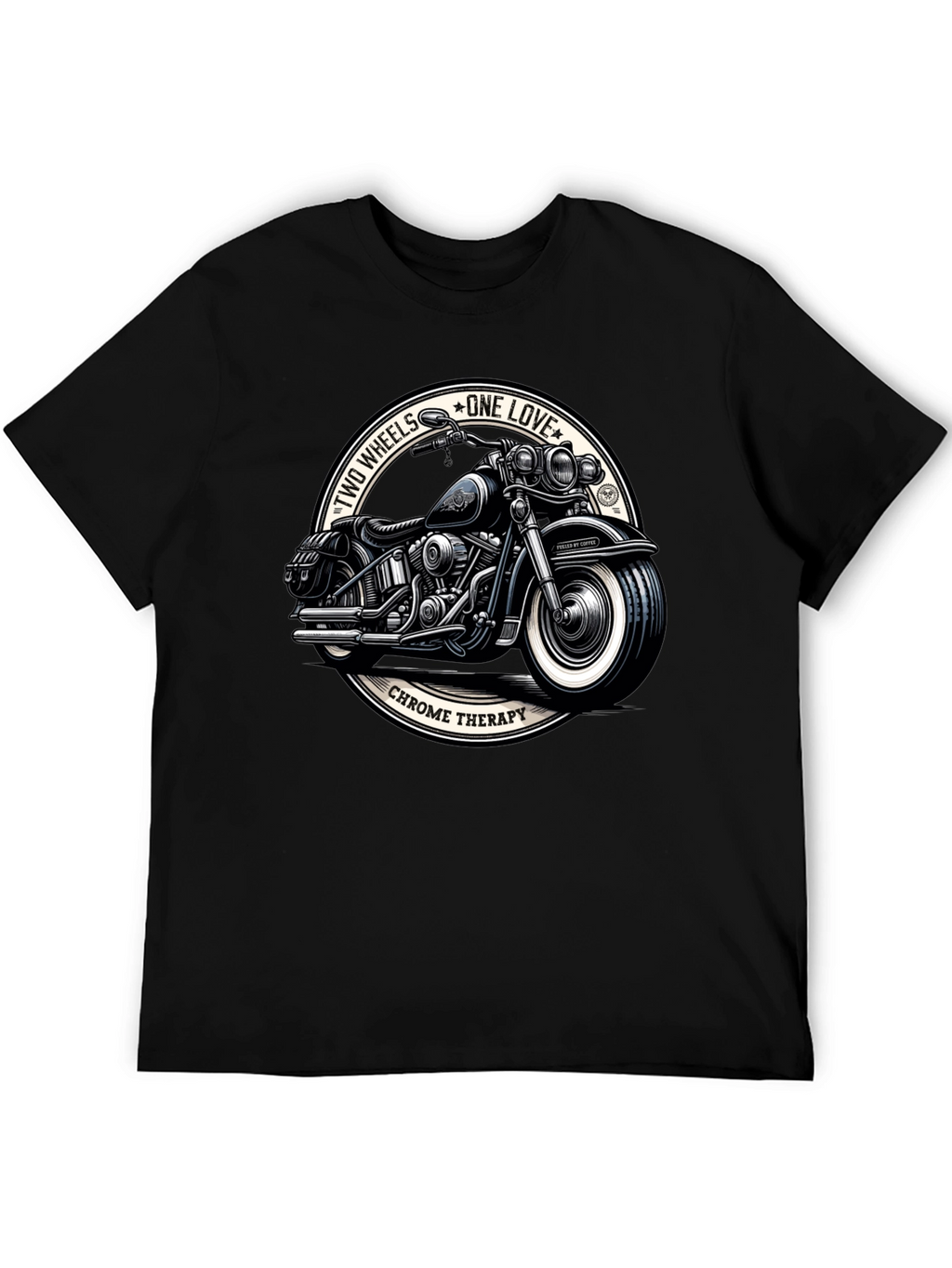 Chrome Therapy Motorcycle Graphic T-Shirt