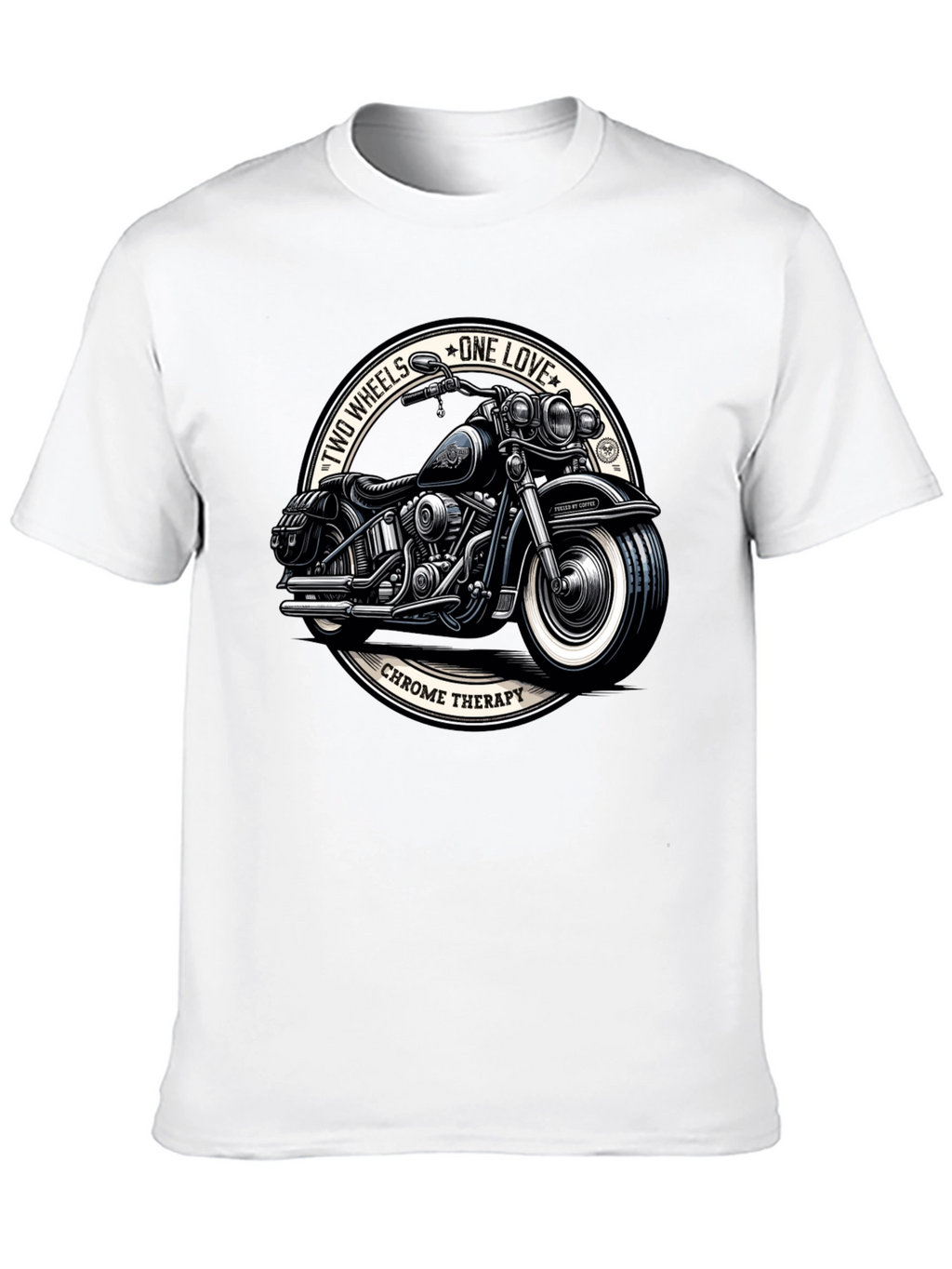 Chrome Therapy Motorcycle Graphic T-Shirt