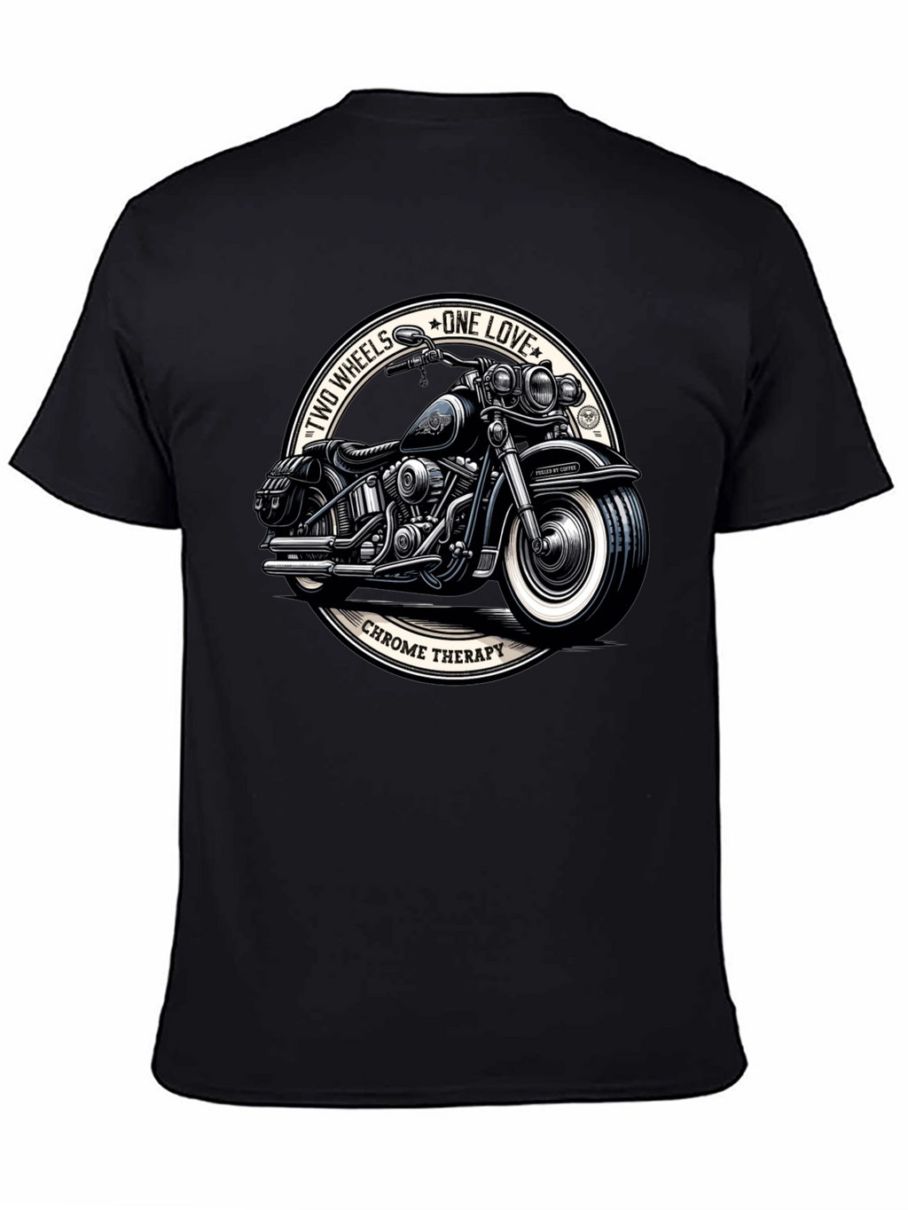 Chrome Therapy Motorcycle Graphic T-Shirt