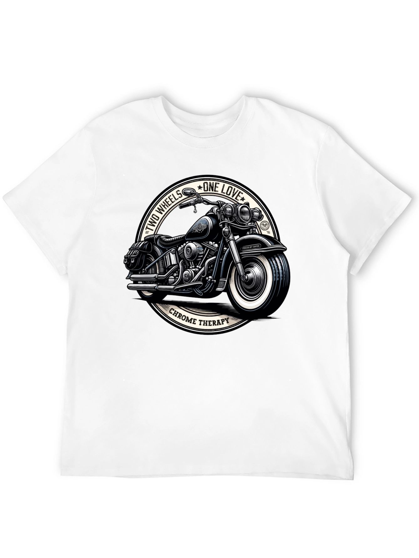 Chrome Therapy Motorcycle Graphic T-Shirt