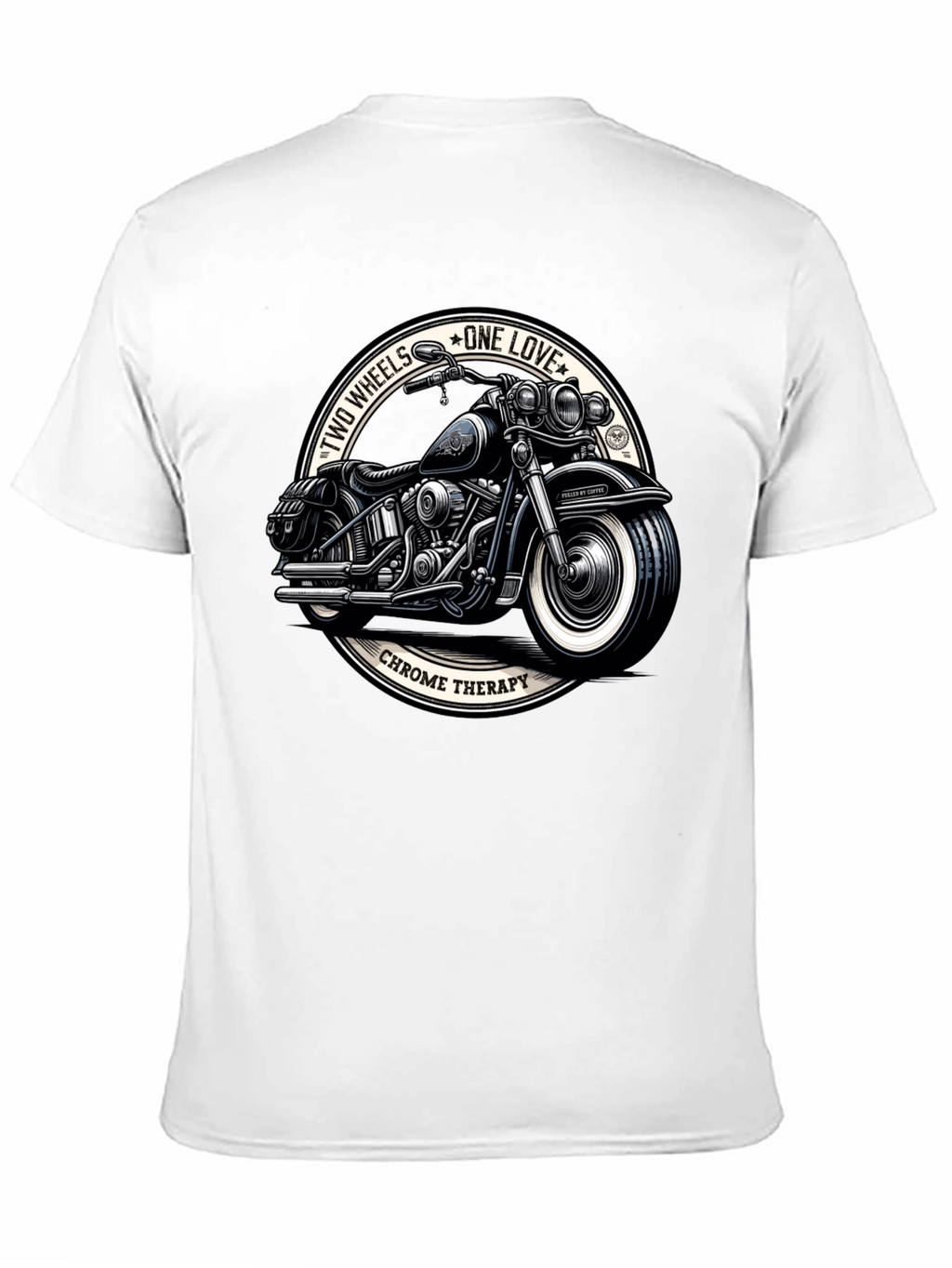 Chrome Therapy Motorcycle Graphic T-Shirt