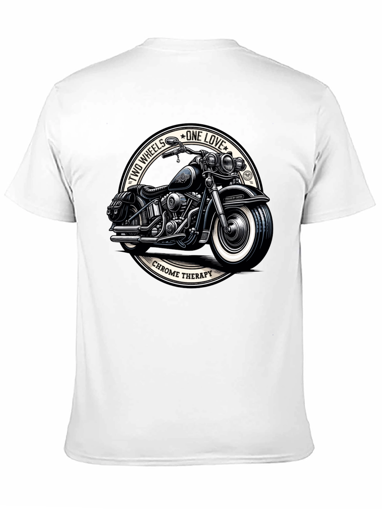Chrome Therapy Motorcycle Graphic T-Shirt