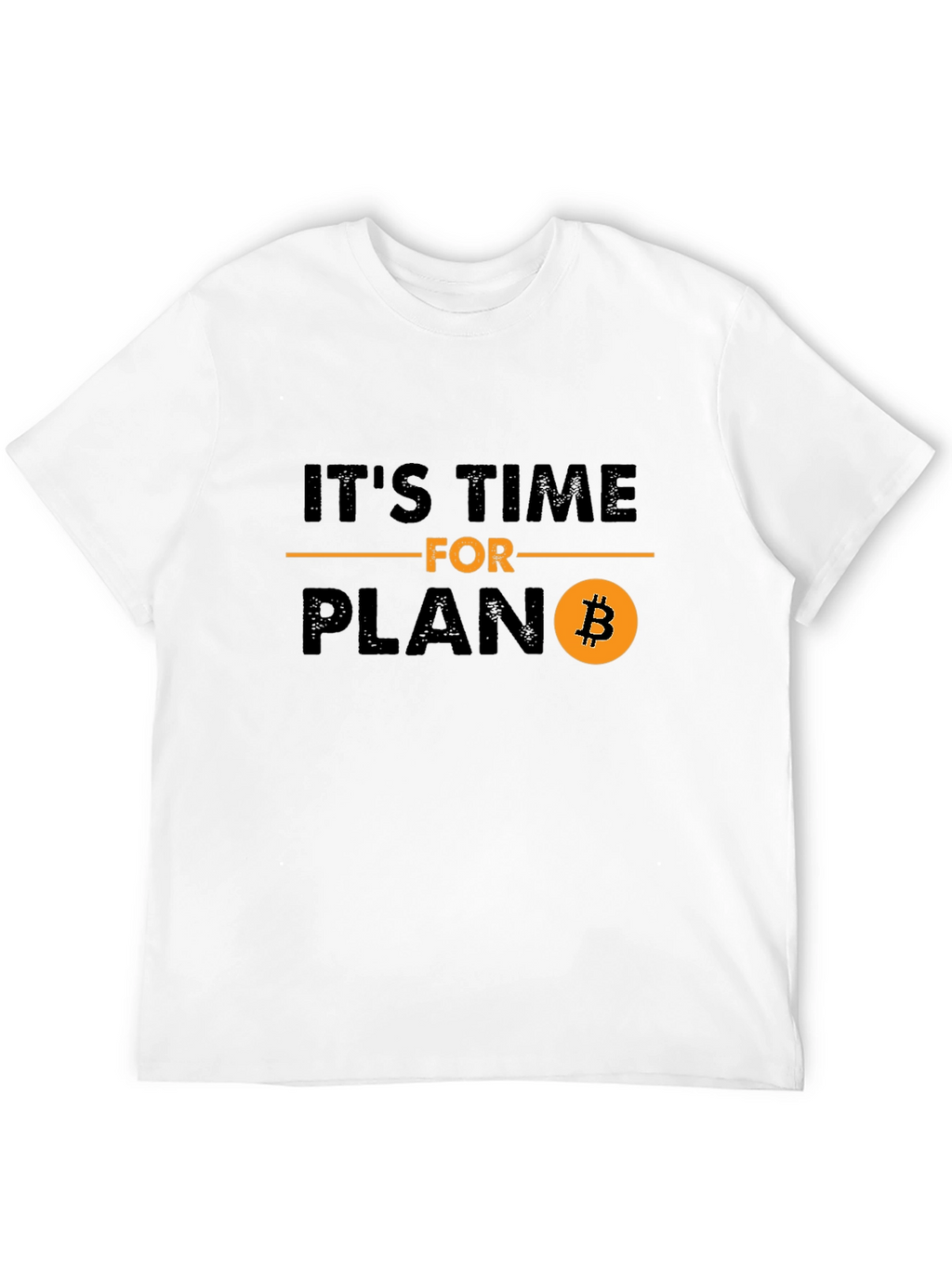 Bitcoin Plan B T-Shirt Crypto BTC Investor Tee