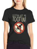 Gluten Got Me Tootin Graphic Tee