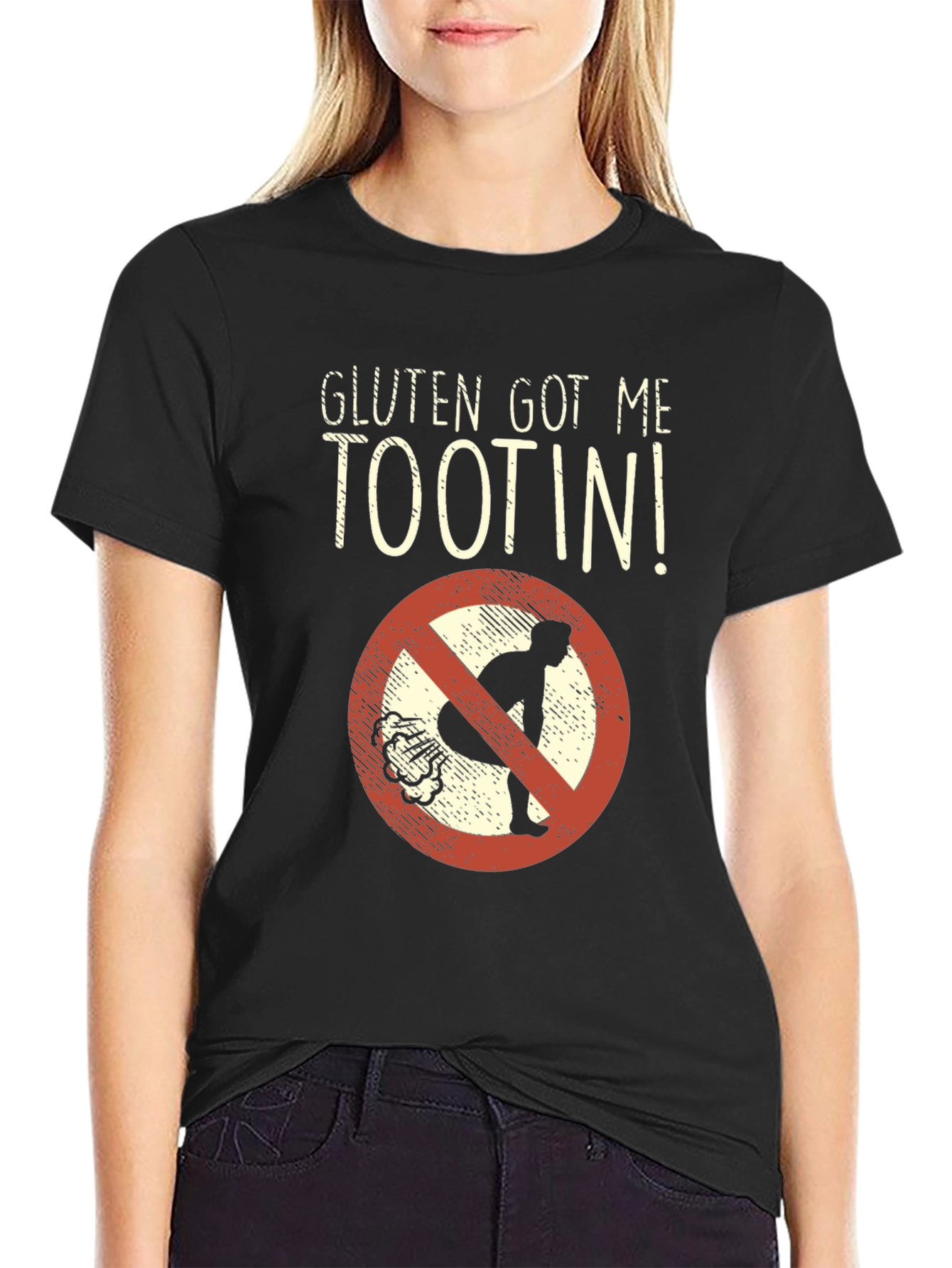 Gluten Got Me Tootin Graphic Tee