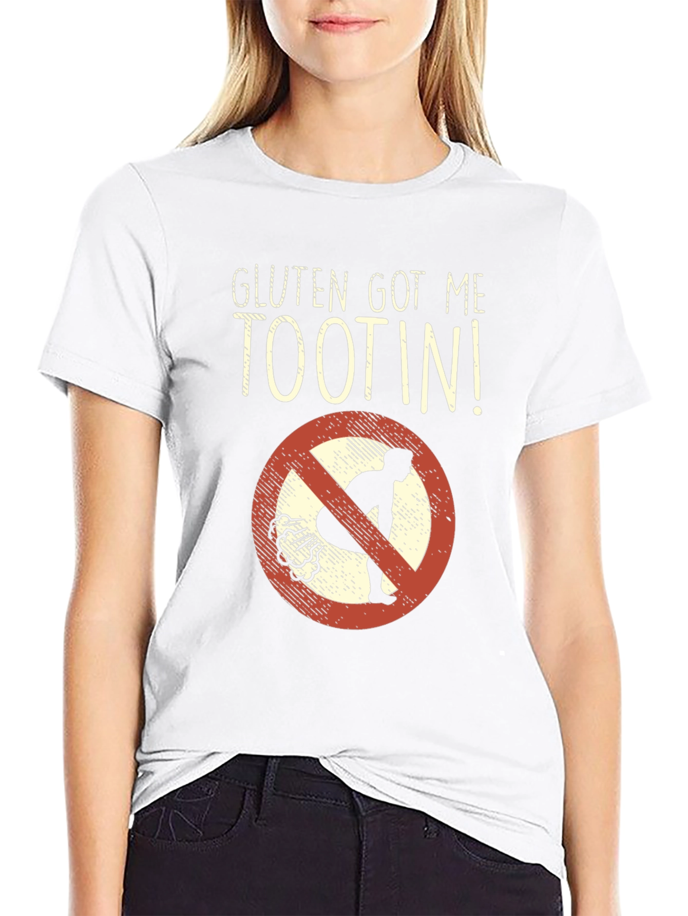 Gluten Got Me Tootin Graphic Tee