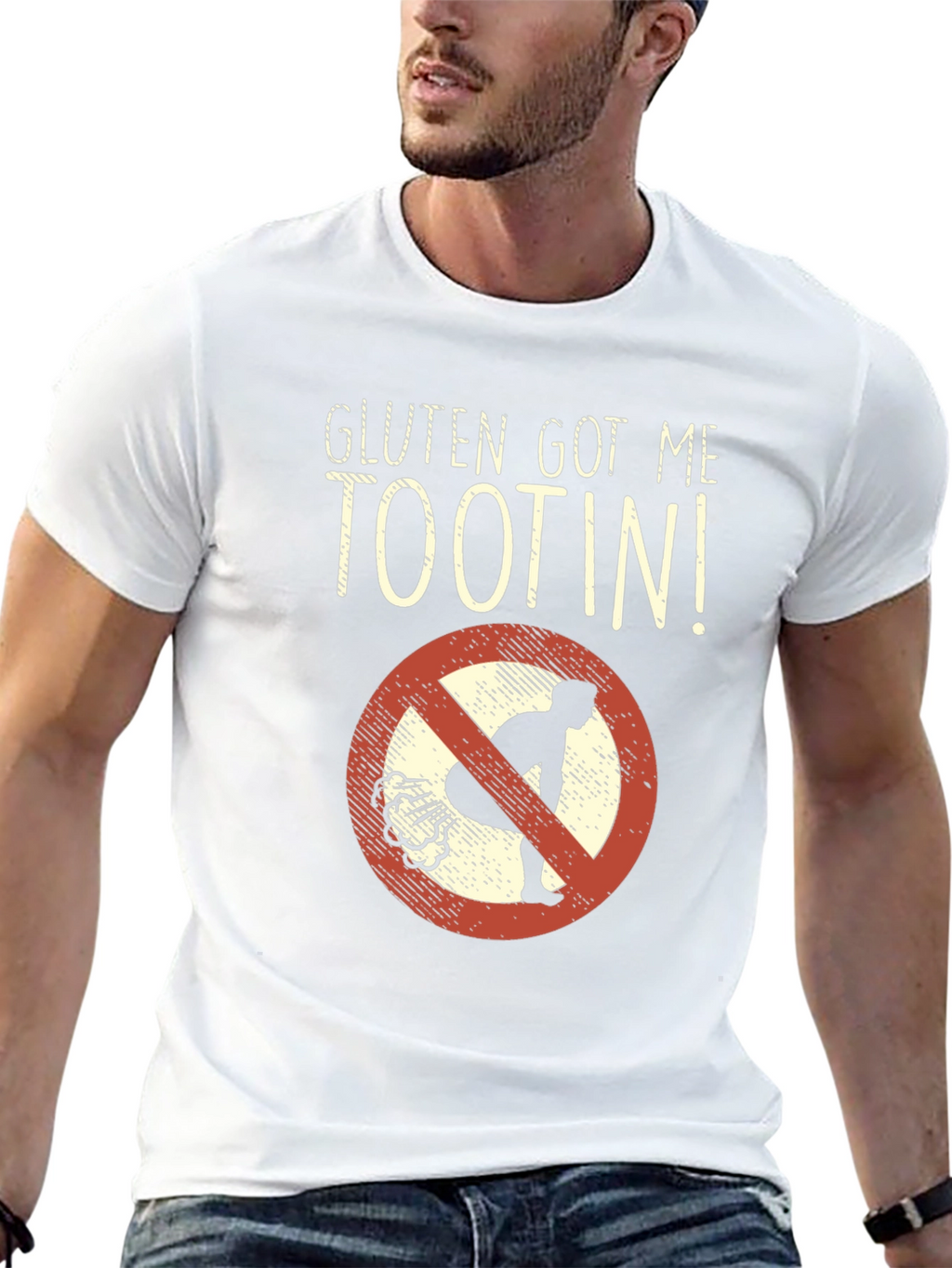 Gluten Got Me Tootin Graphic Tee