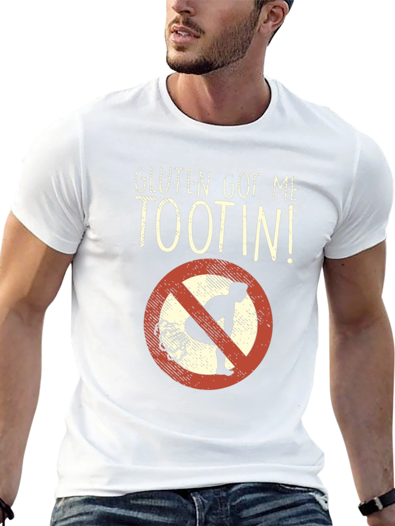 Gluten Got Me Tootin Graphic Tee