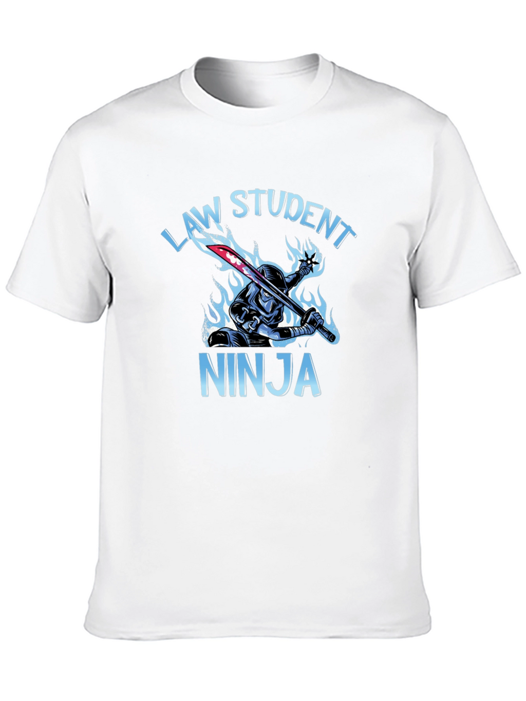 Law Student Ninja Graphic T-Shirt