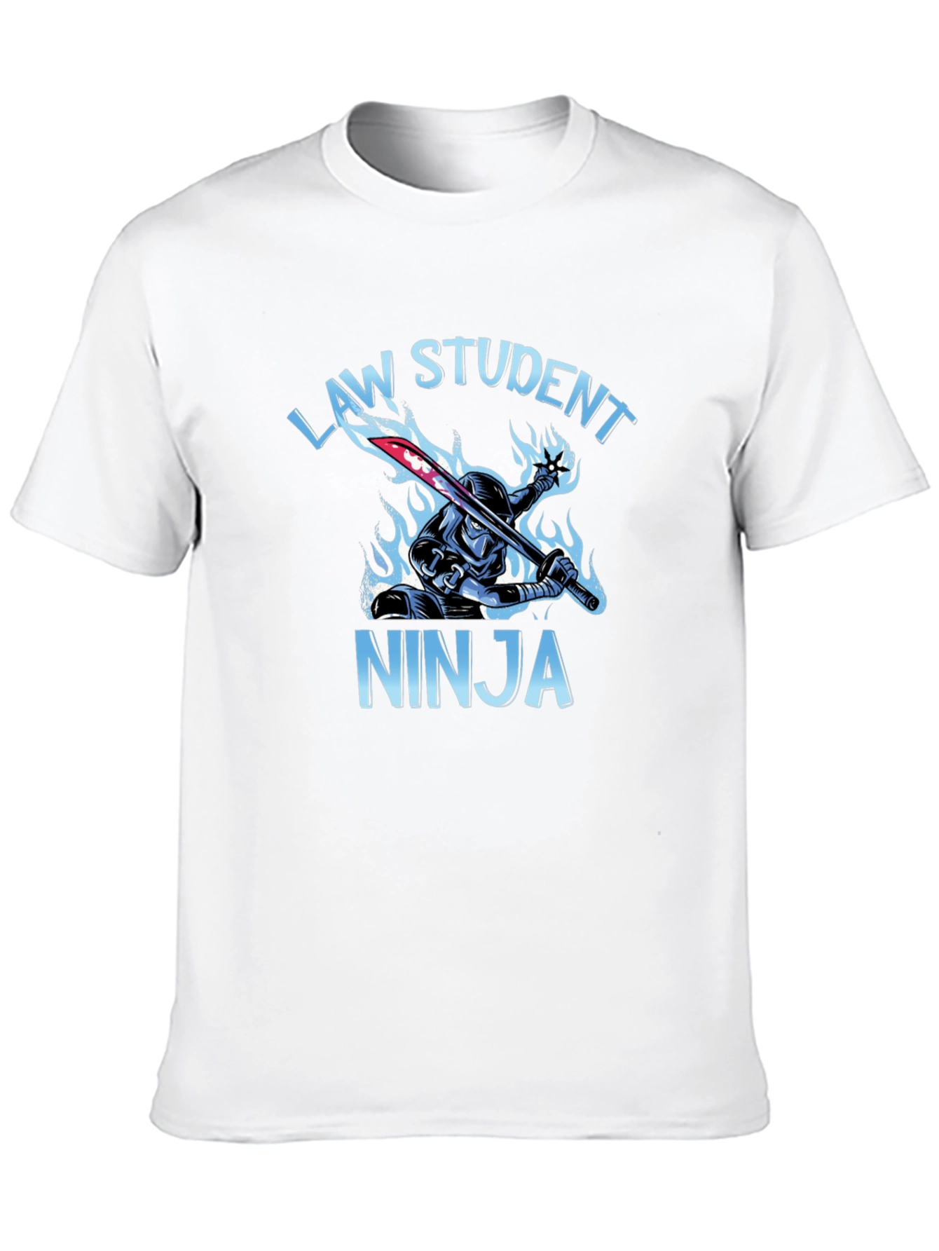 Law Student Ninja Graphic T-Shirt