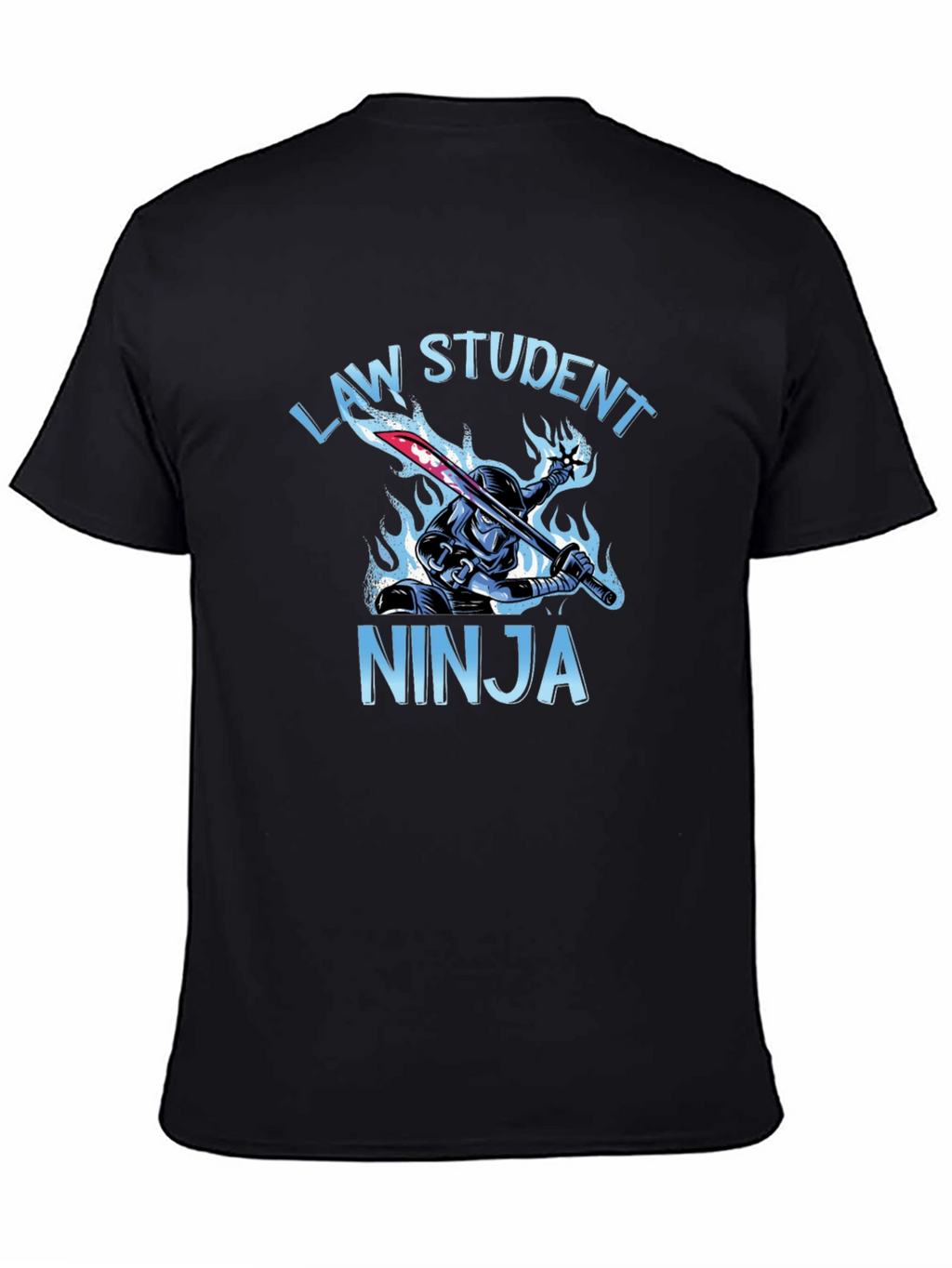 Law Student Ninja Graphic T-Shirt