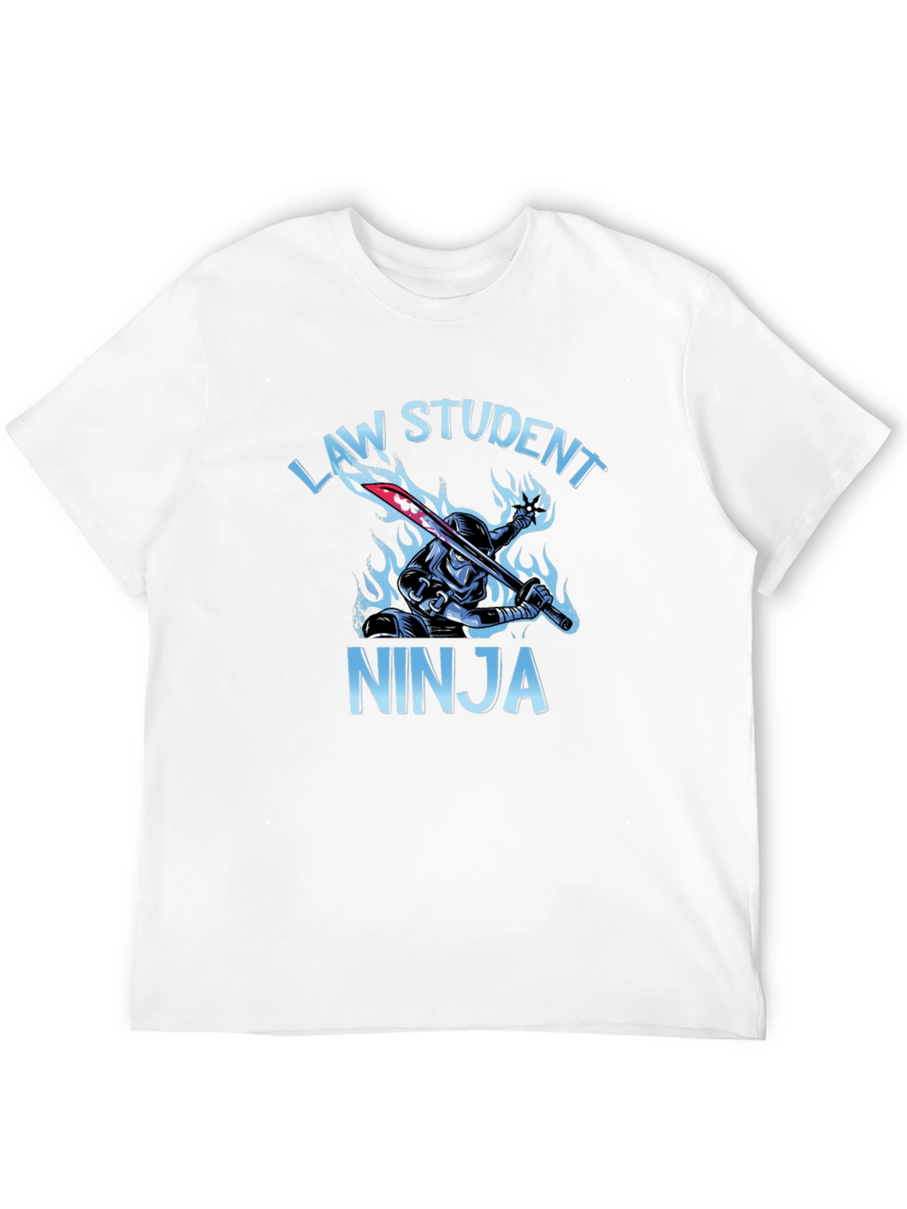 Law Student Ninja Graphic T-Shirt
