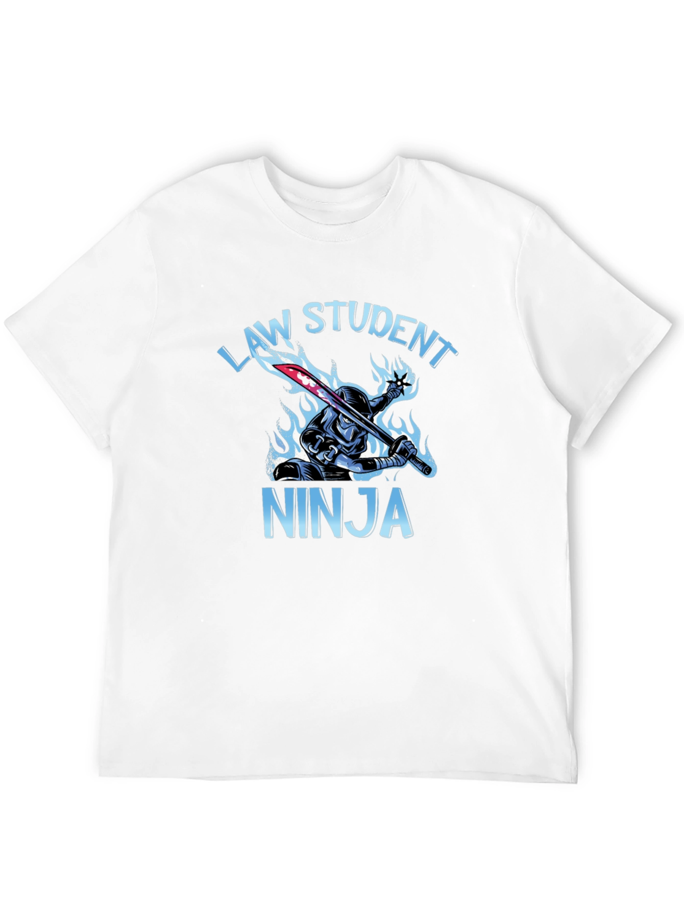 Law Student Ninja Graphic T-Shirt