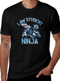 Law Student Ninja Graphic T-Shirt