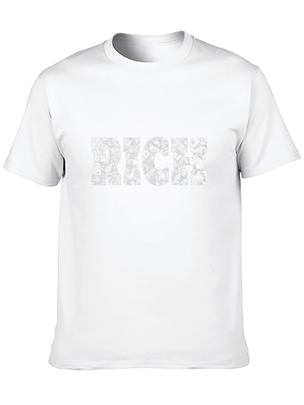 Rich Graphic Tee - Black Casual T-Shirt