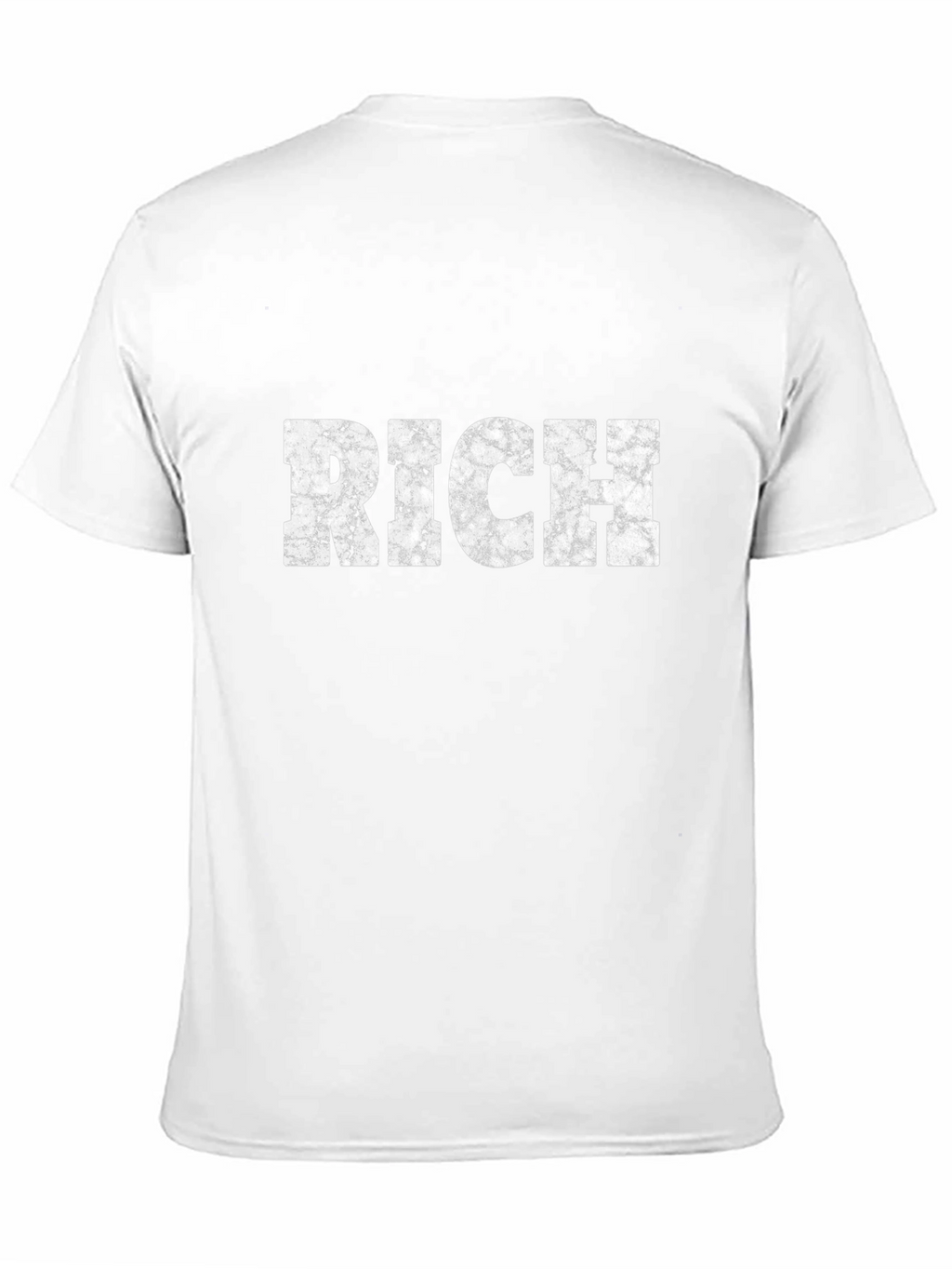 Rich Graphic Tee - Black Casual T-Shirt