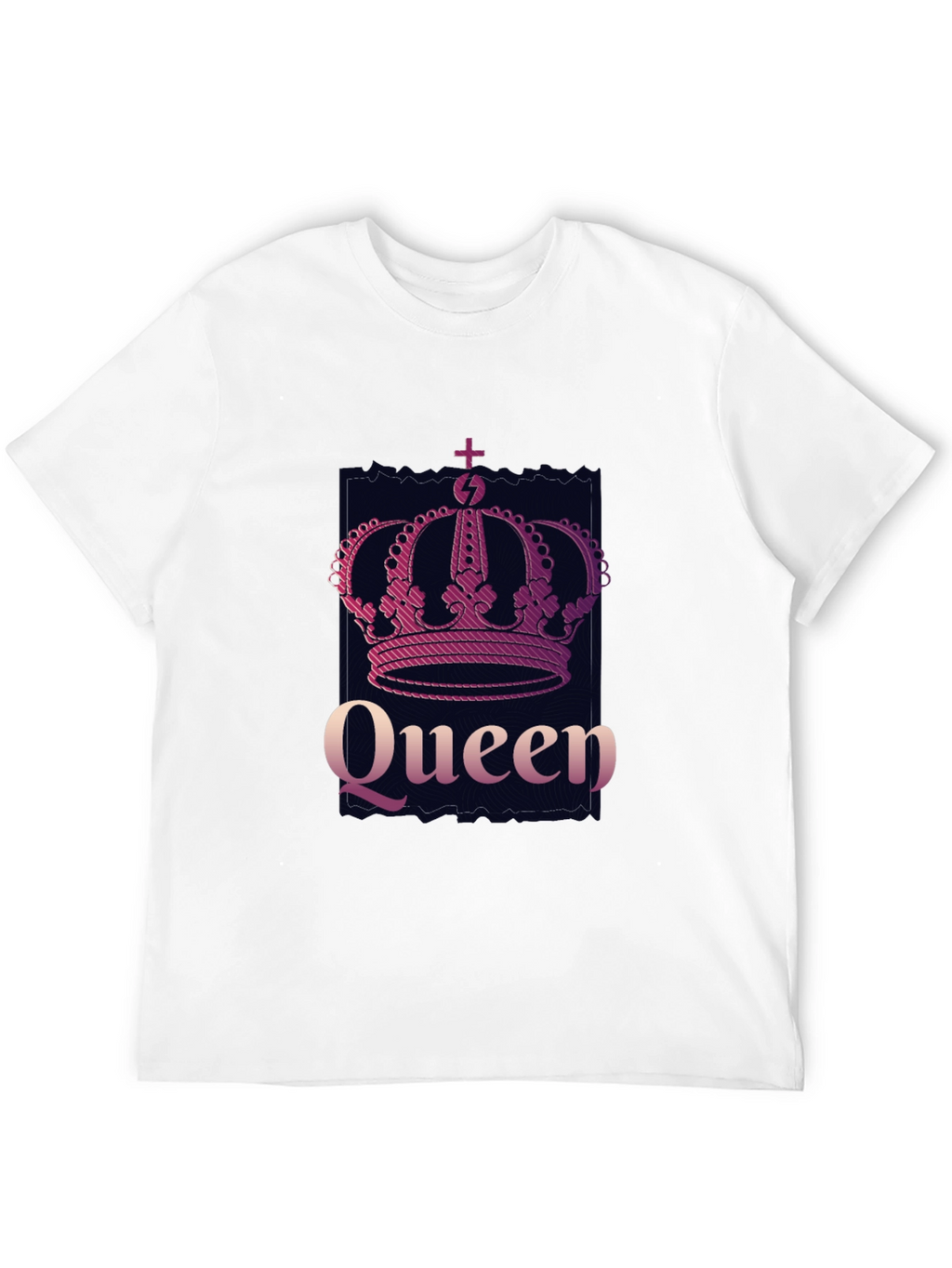 Queen Crown Graphic Tee - Stylish Design