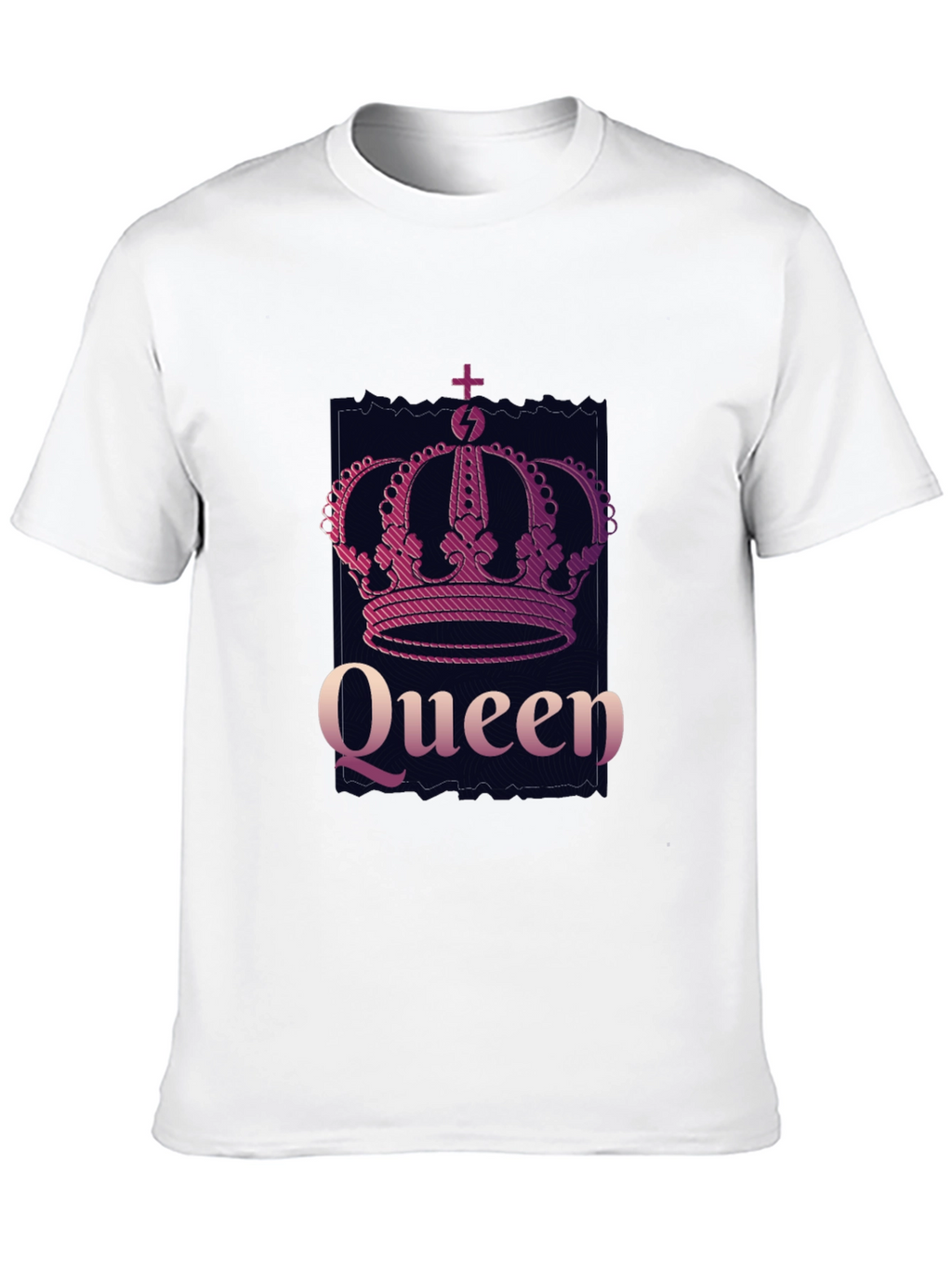 Queen Crown Graphic Tee - Stylish Design