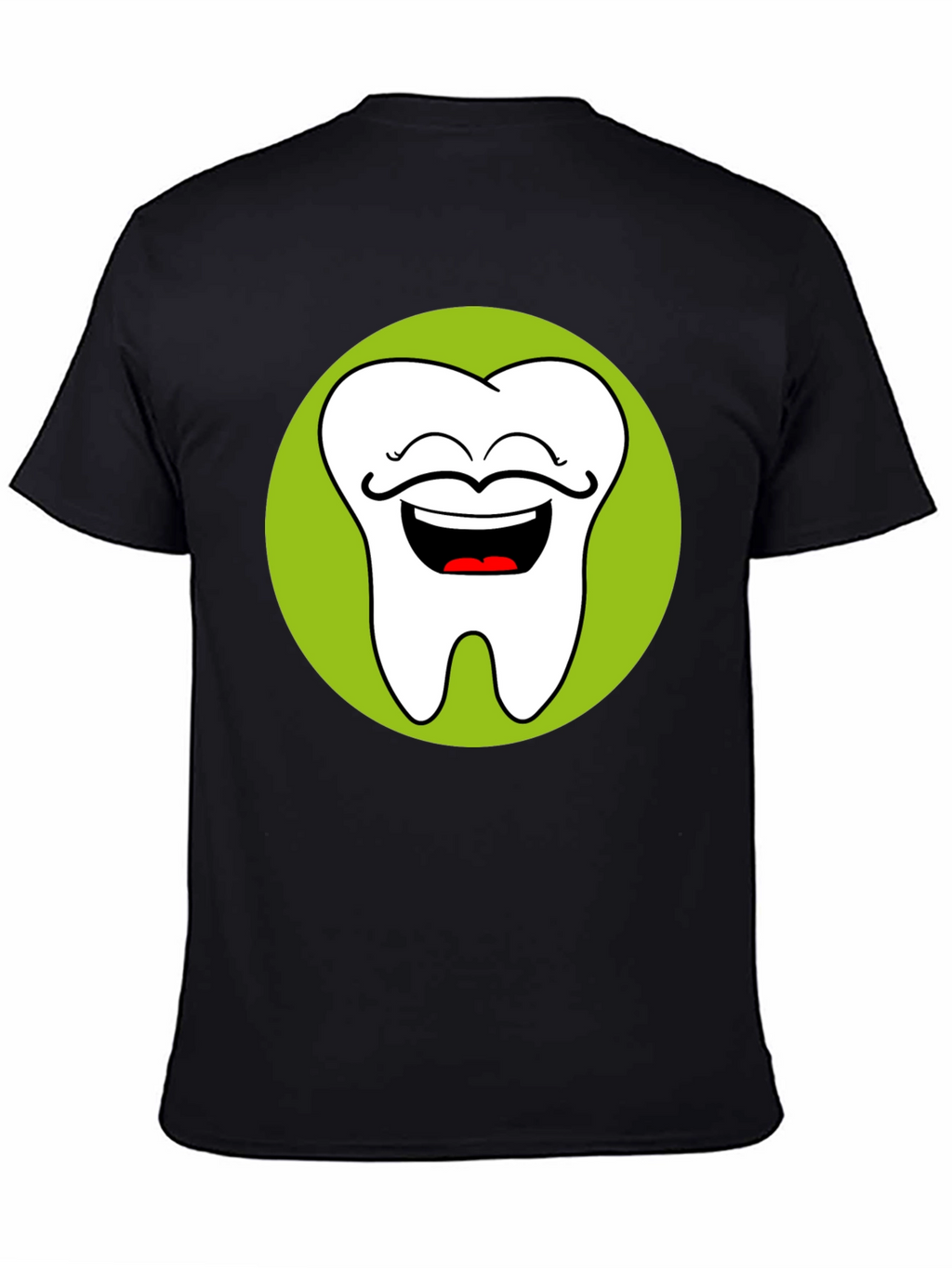 Funny Tooth T-Shirt - Cartoon Dentist Graphic Tee