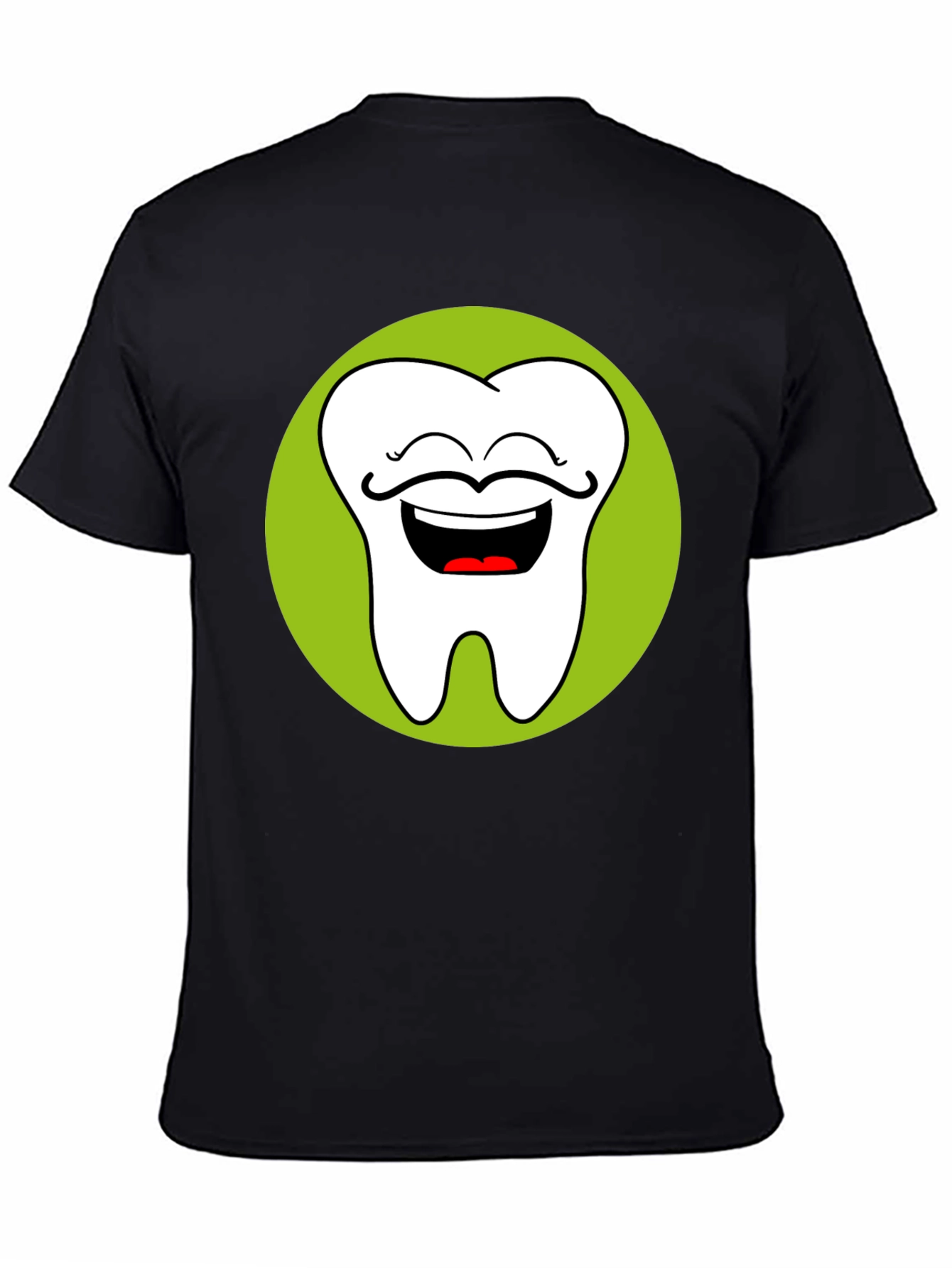 Funny Tooth T-Shirt - Cartoon Dentist Graphic Tee
