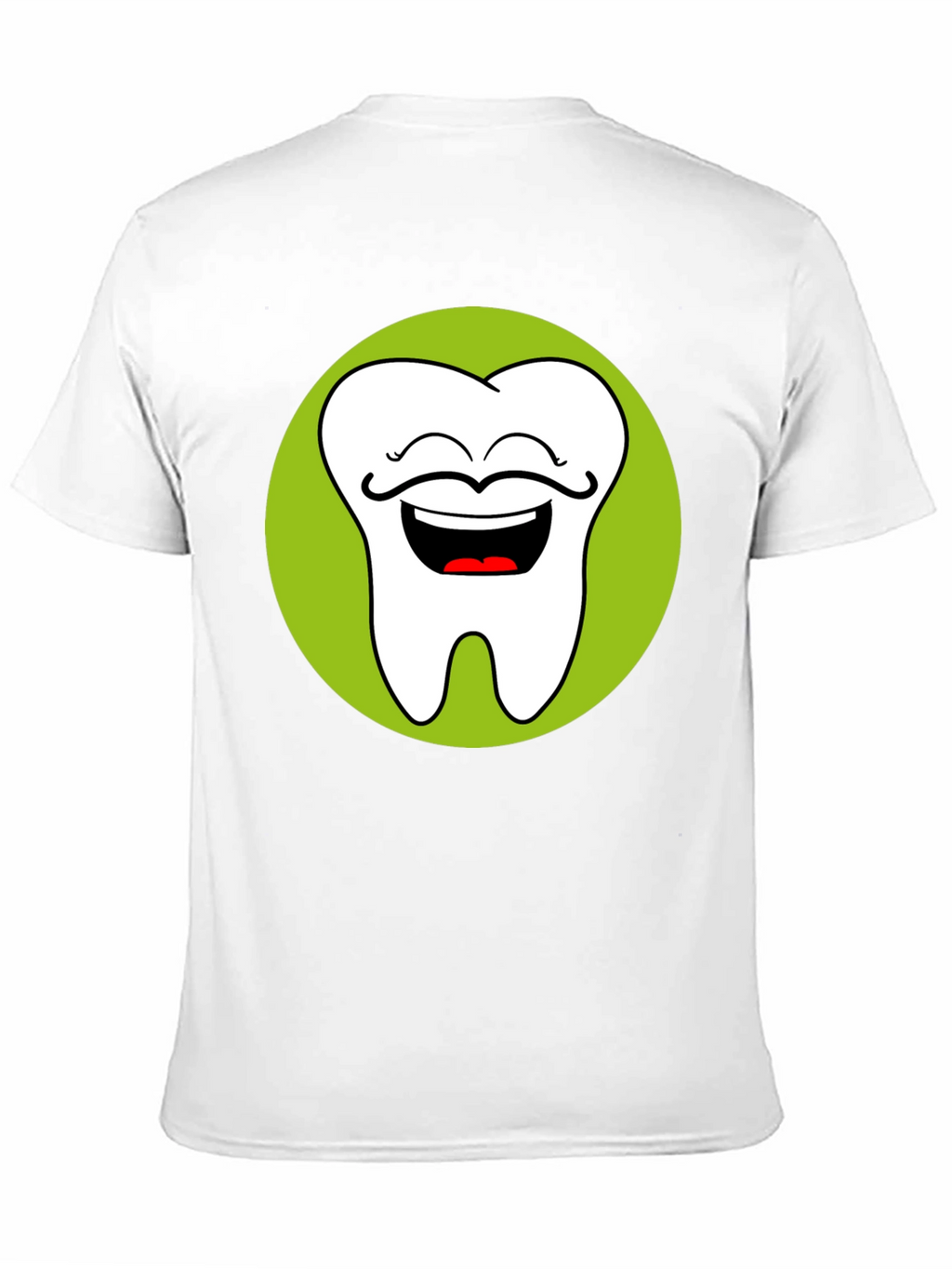 Funny Tooth T-Shirt - Cartoon Dentist Graphic Tee