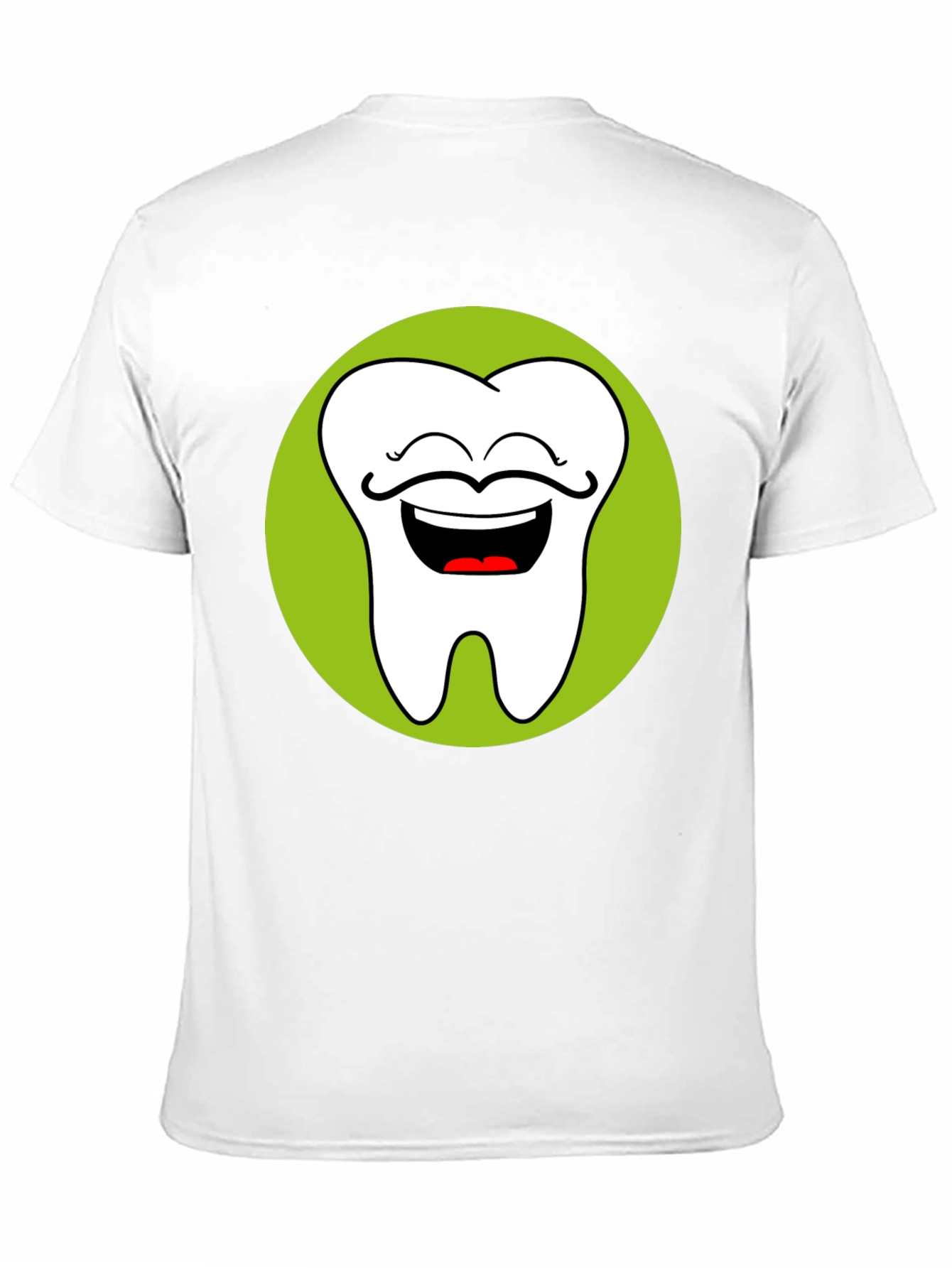 Funny Tooth T-Shirt - Cartoon Dentist Graphic Tee