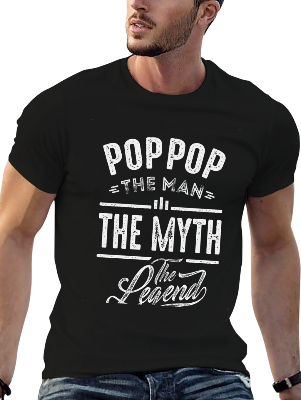 Poppop The Man The Myth The Legend T-Shirt
