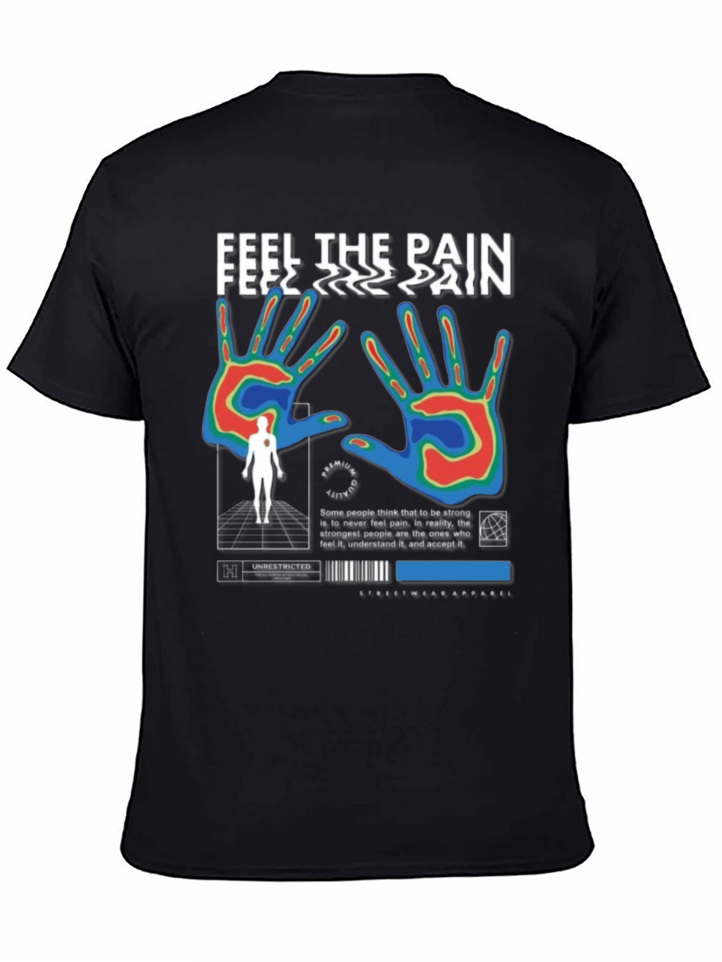 Feel The Pain Graphic T-Shirt