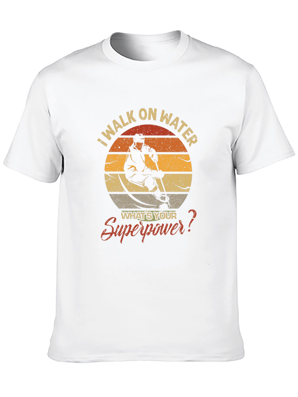 I Walk on Water Hockey T-Shirt