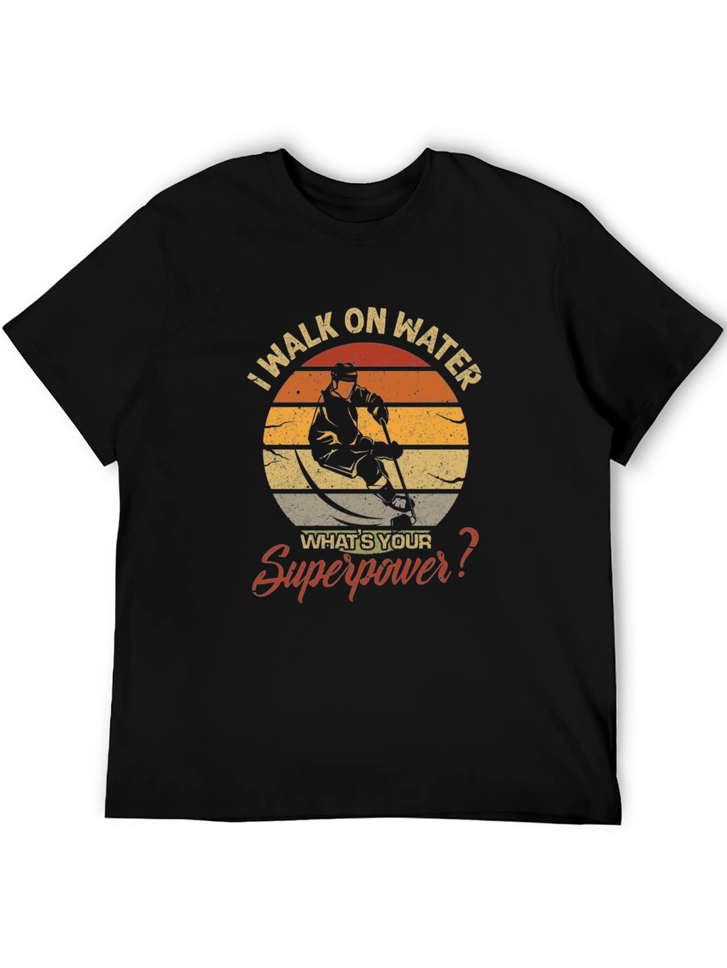 I Walk on Water Hockey T-Shirt