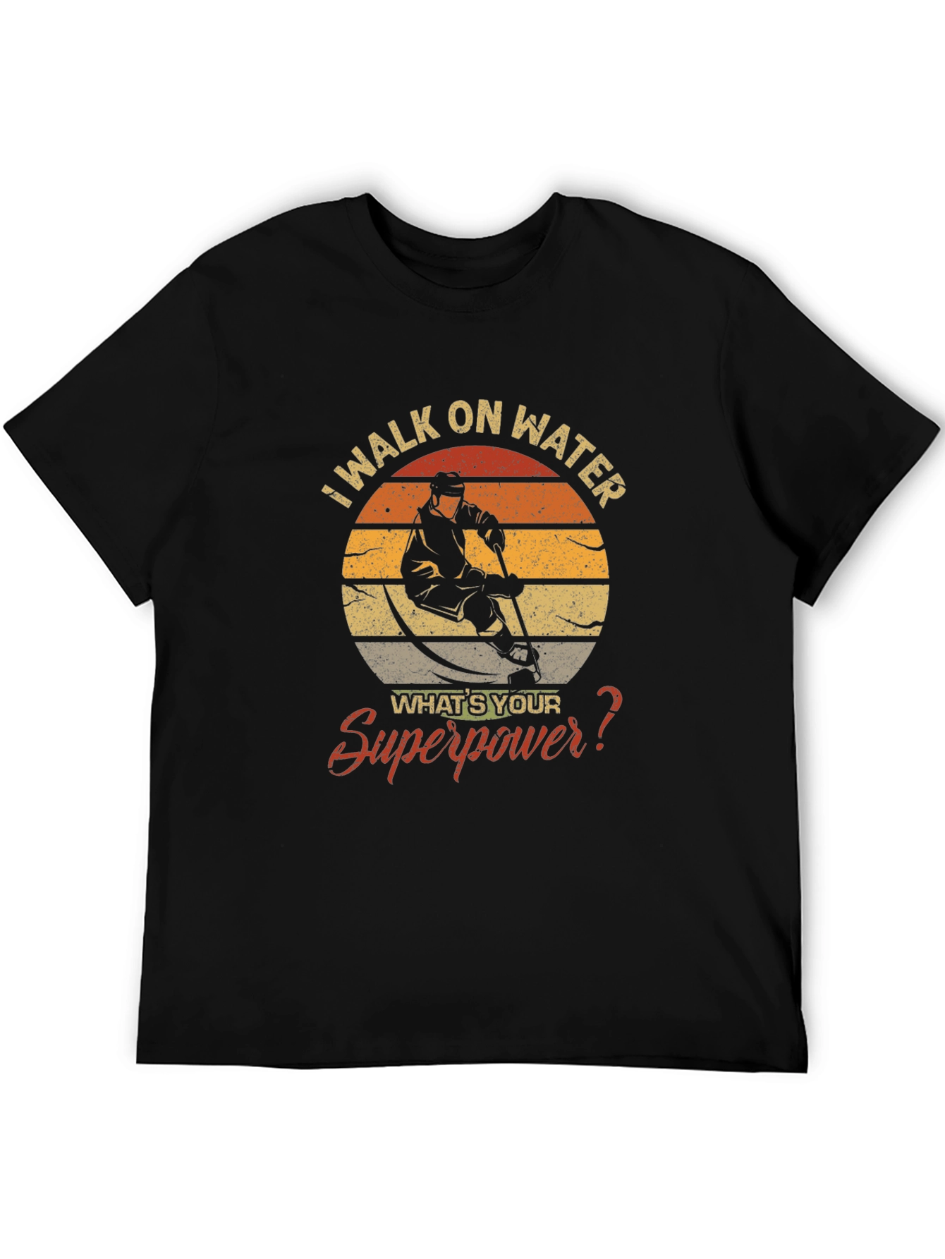I Walk on Water Hockey T-Shirt