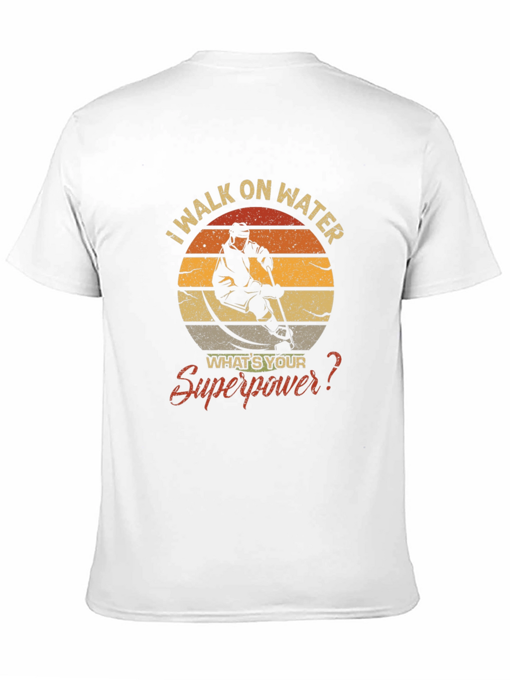 I Walk on Water Hockey T-Shirt